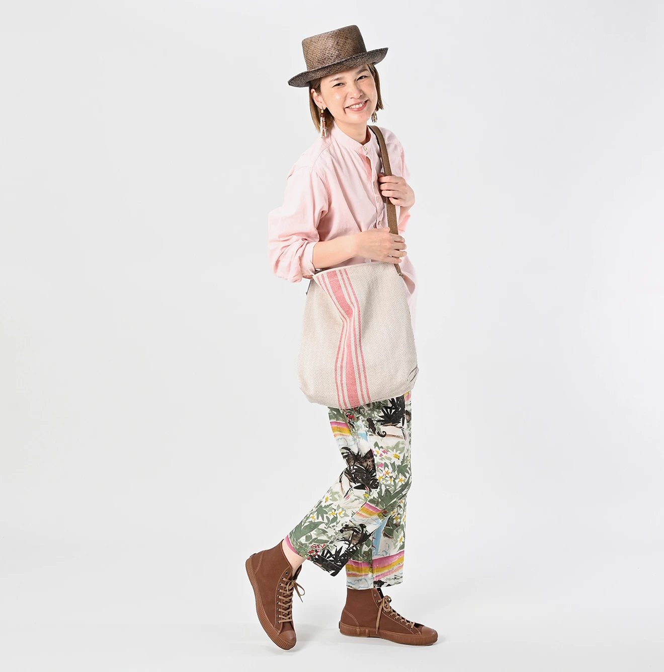 45R(フォーティファイブアール) |ジャカードストライプのバッグ