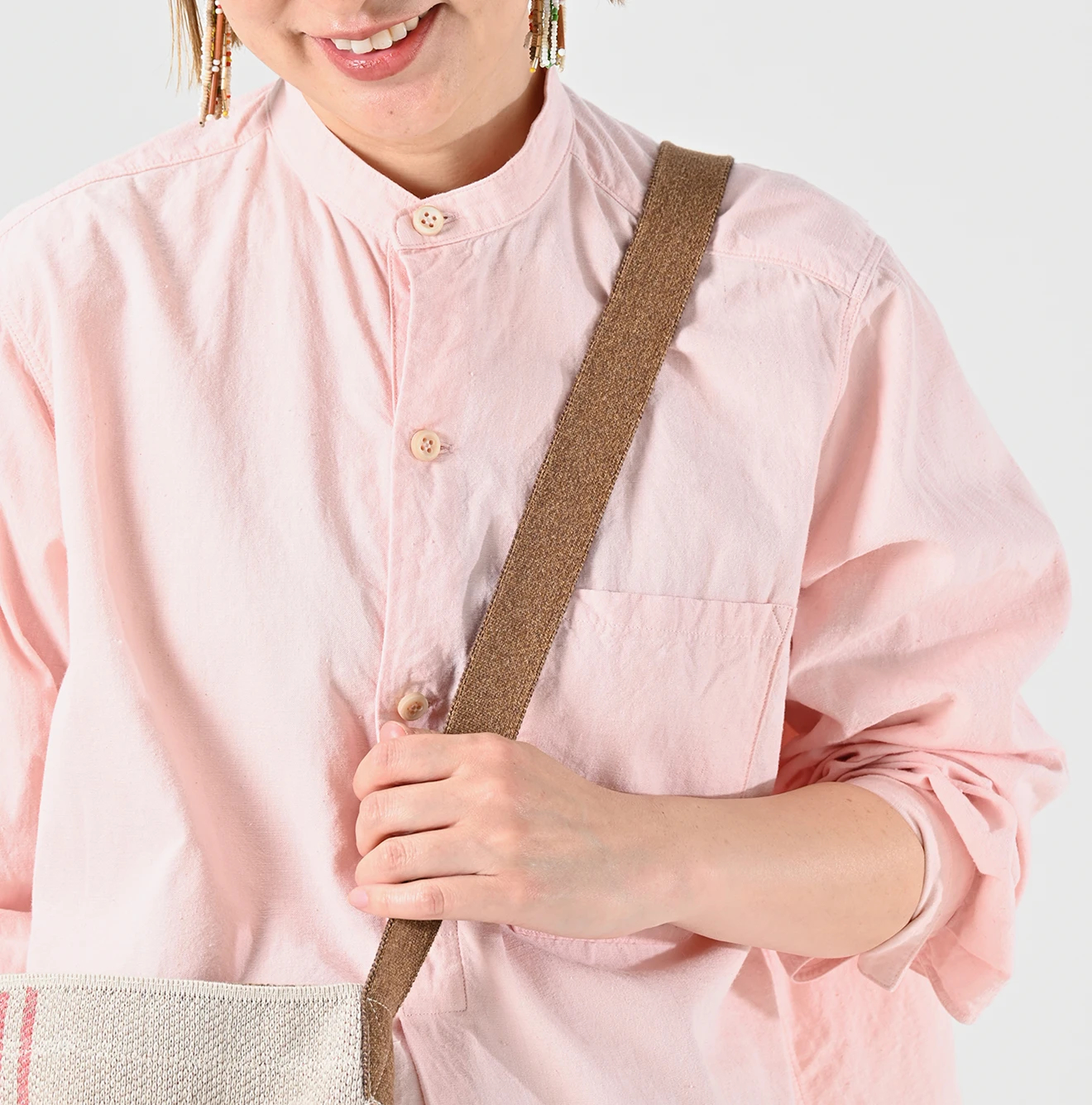 45R(フォーティファイブアール) |ジャカードストライプのバッグ