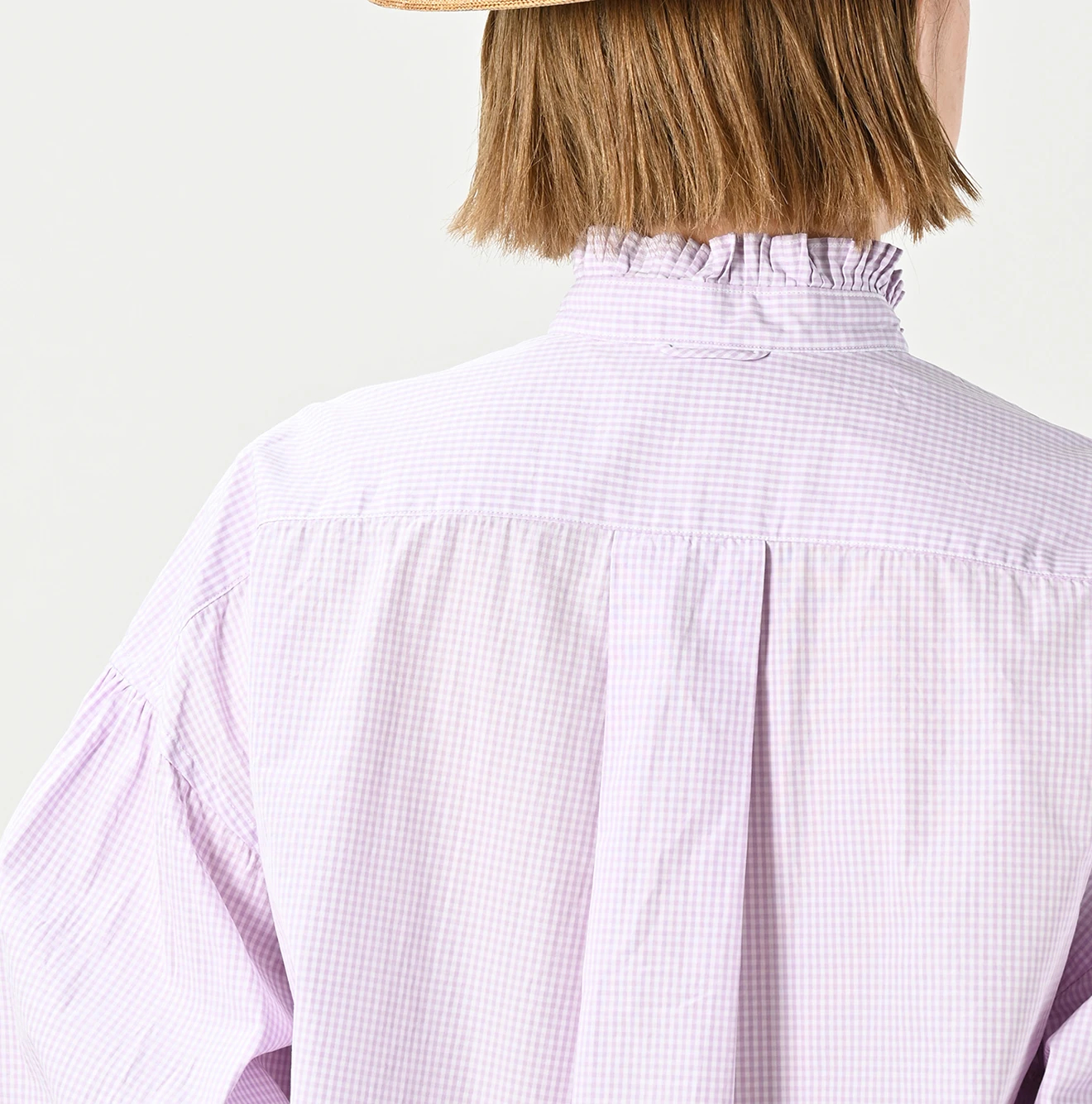 45R(フォーティファイブアール) |180番三子の長袖ボウタイクッペシャツ