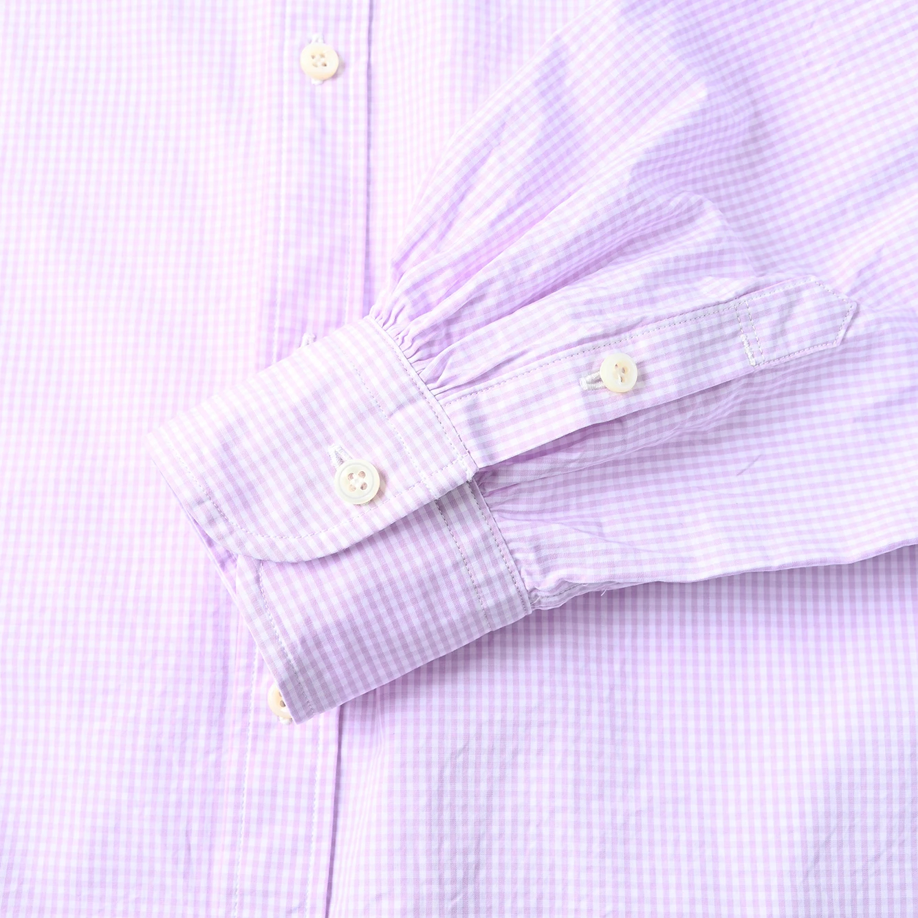 45R(フォーティファイブアール) |180番三子の長袖ボウタイクッペシャツ