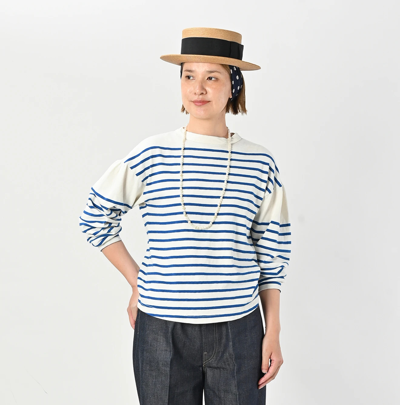 45R(フォーティファイブアール) |バスクのパフTシャツ