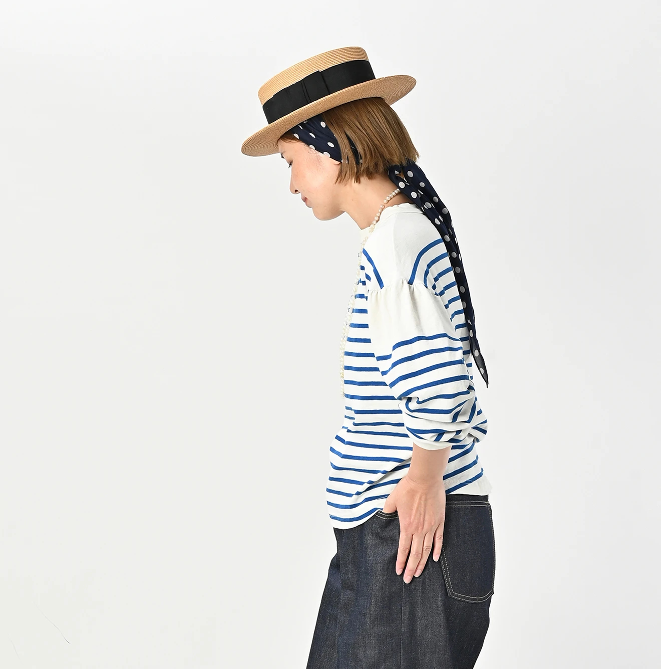 45R(フォーティファイブアール) |バスクのパフTシャツ