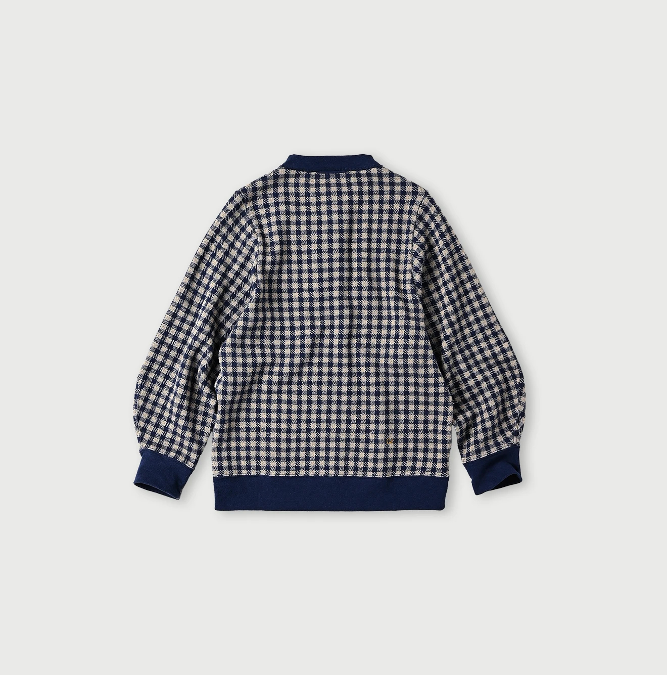 45R(フォーティファイブアール) |ギンガムジャカードのポロパフ