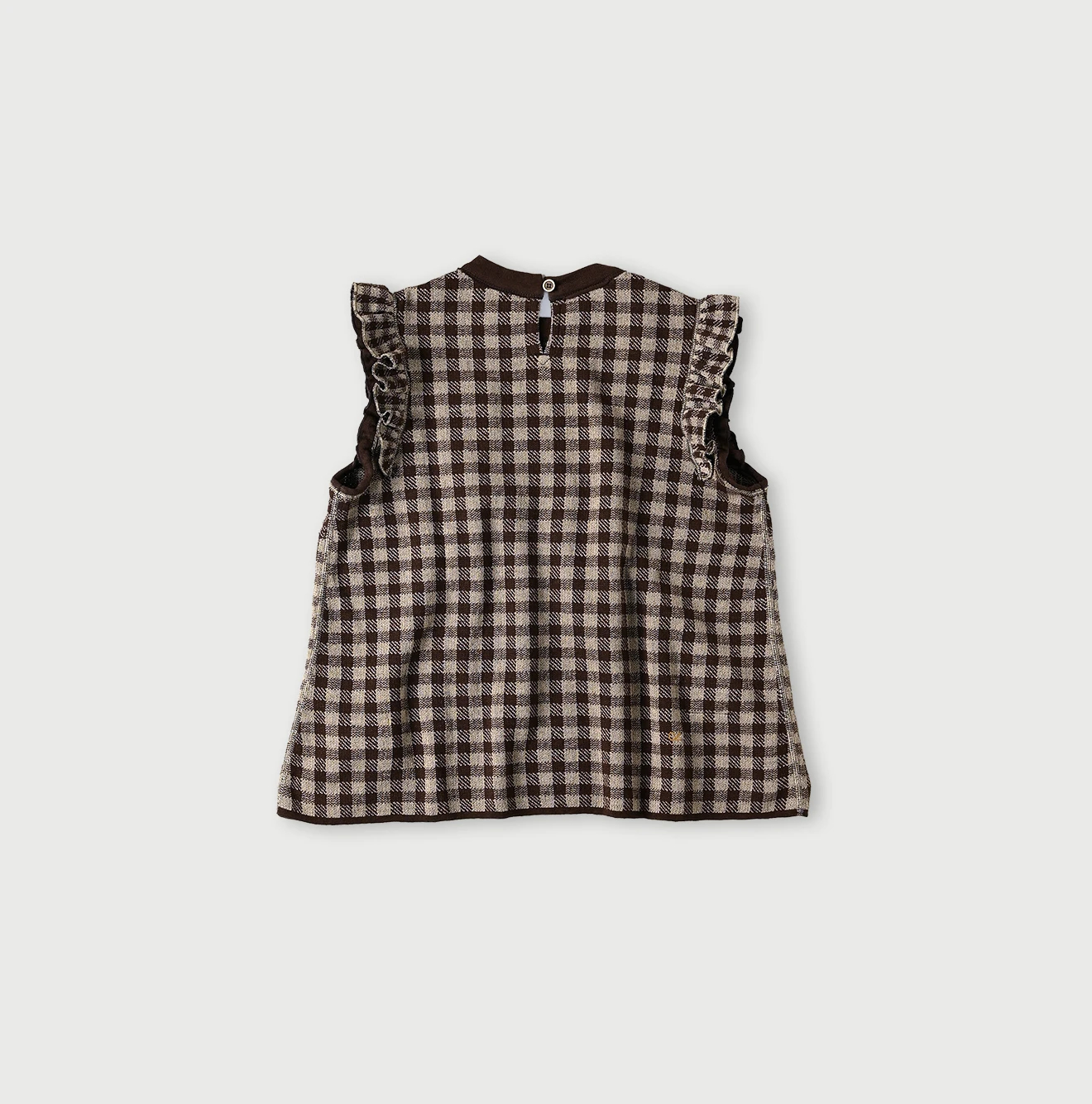 45R(フォーティファイブアール) |ギンガムジャカードのノースリーブキャミ