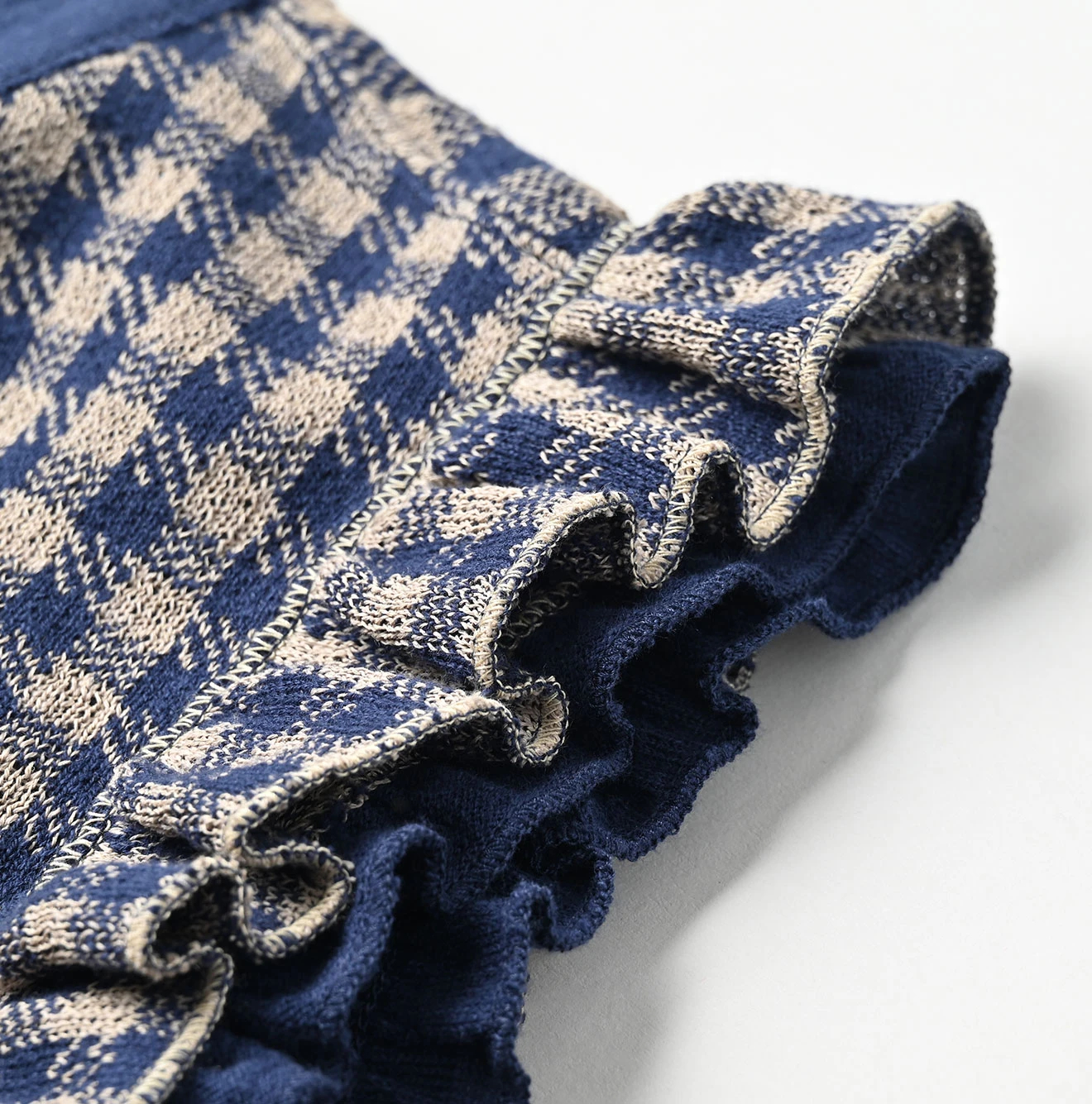 45R(フォーティファイブアール) |ギンガムジャカードのノースリーブキャミ