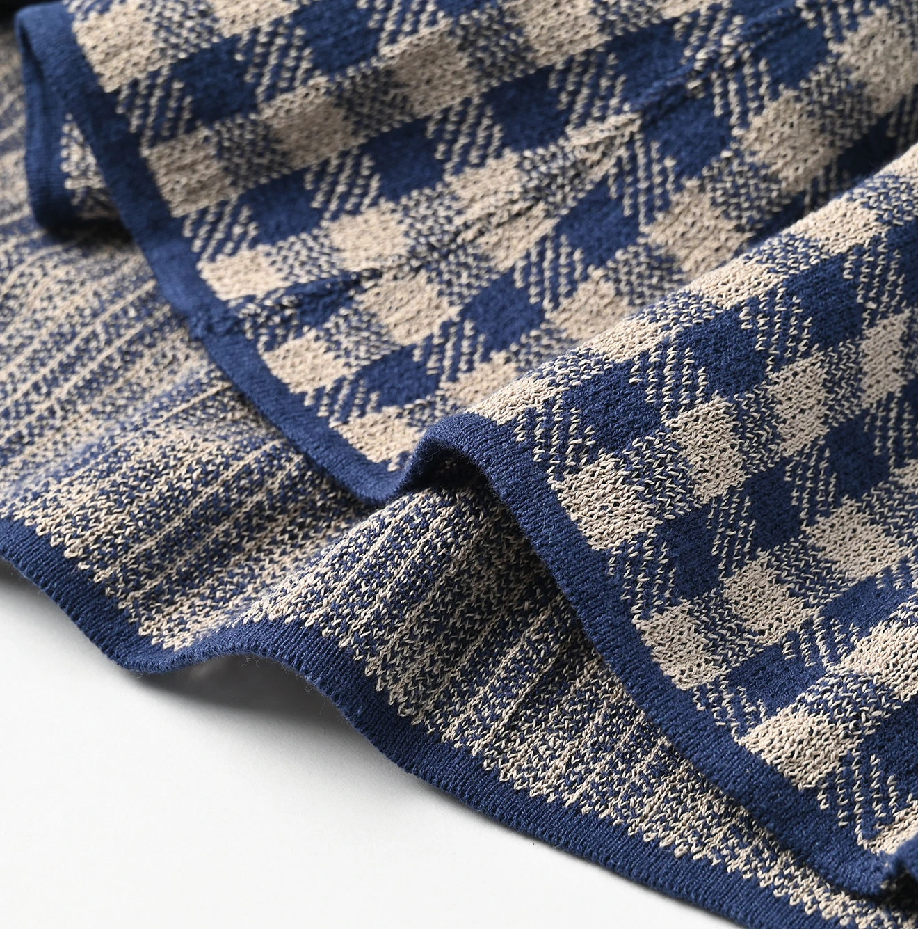 45R(フォーティファイブアール) |ギンガムジャカードのノースリーブキャミ