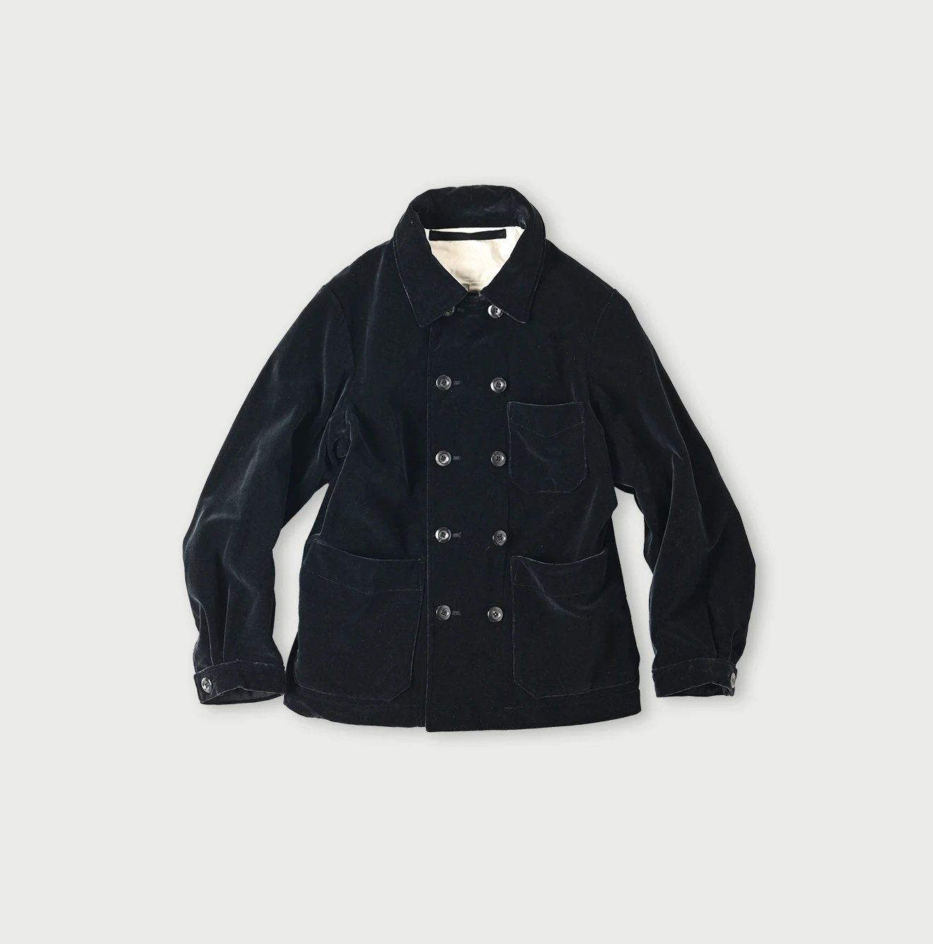 45R(フォーティファイブアール) |ベルベットのダブルプティカバーオール