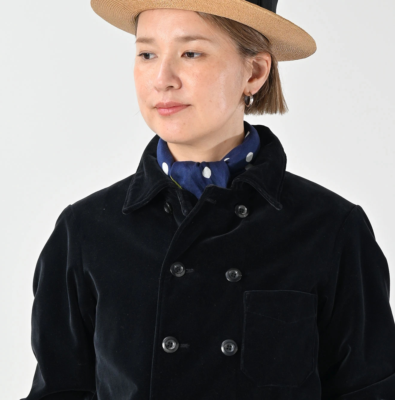 45R(フォーティファイブアール) |ベルベットのダブルプティカバーオール