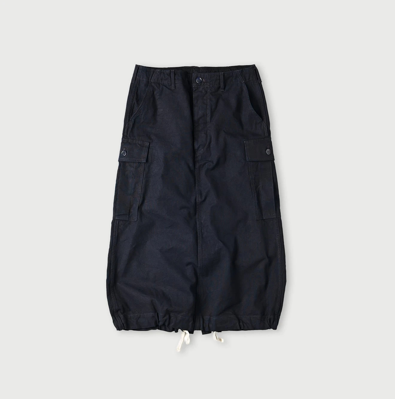 45R(フォーティファイブアール) |ダックのカーゴスカート（インディゴ）