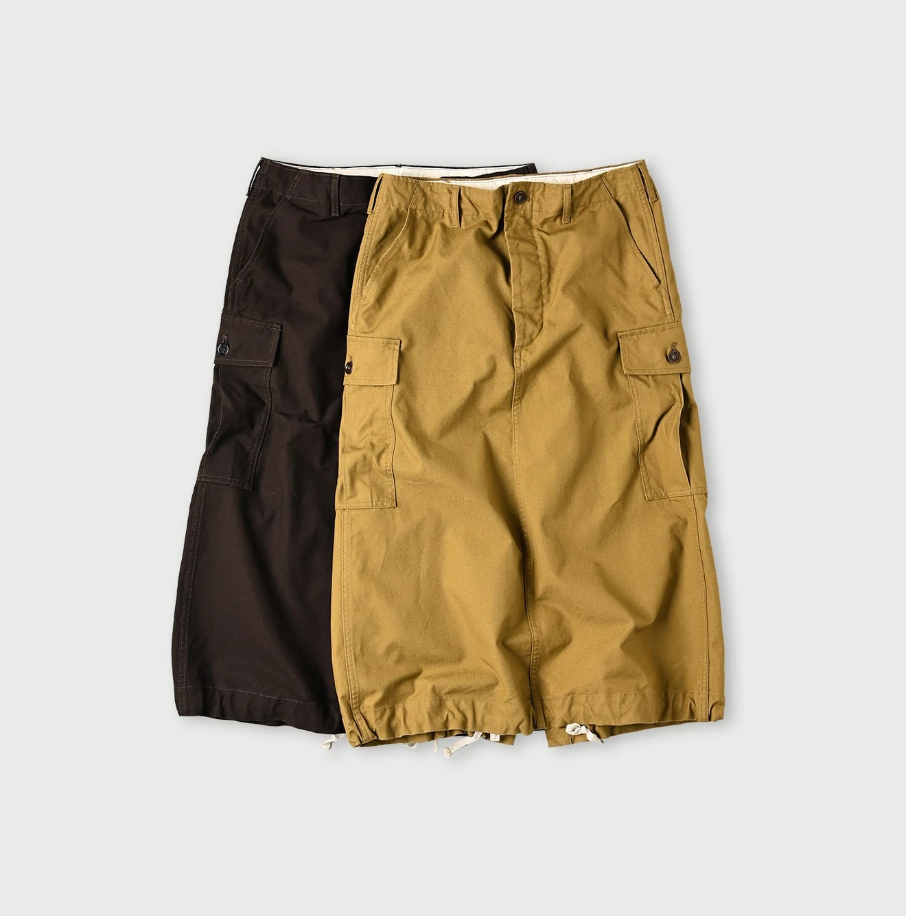 45R（フォーティファイブアール）| ダックのカーゴスカート Skirt