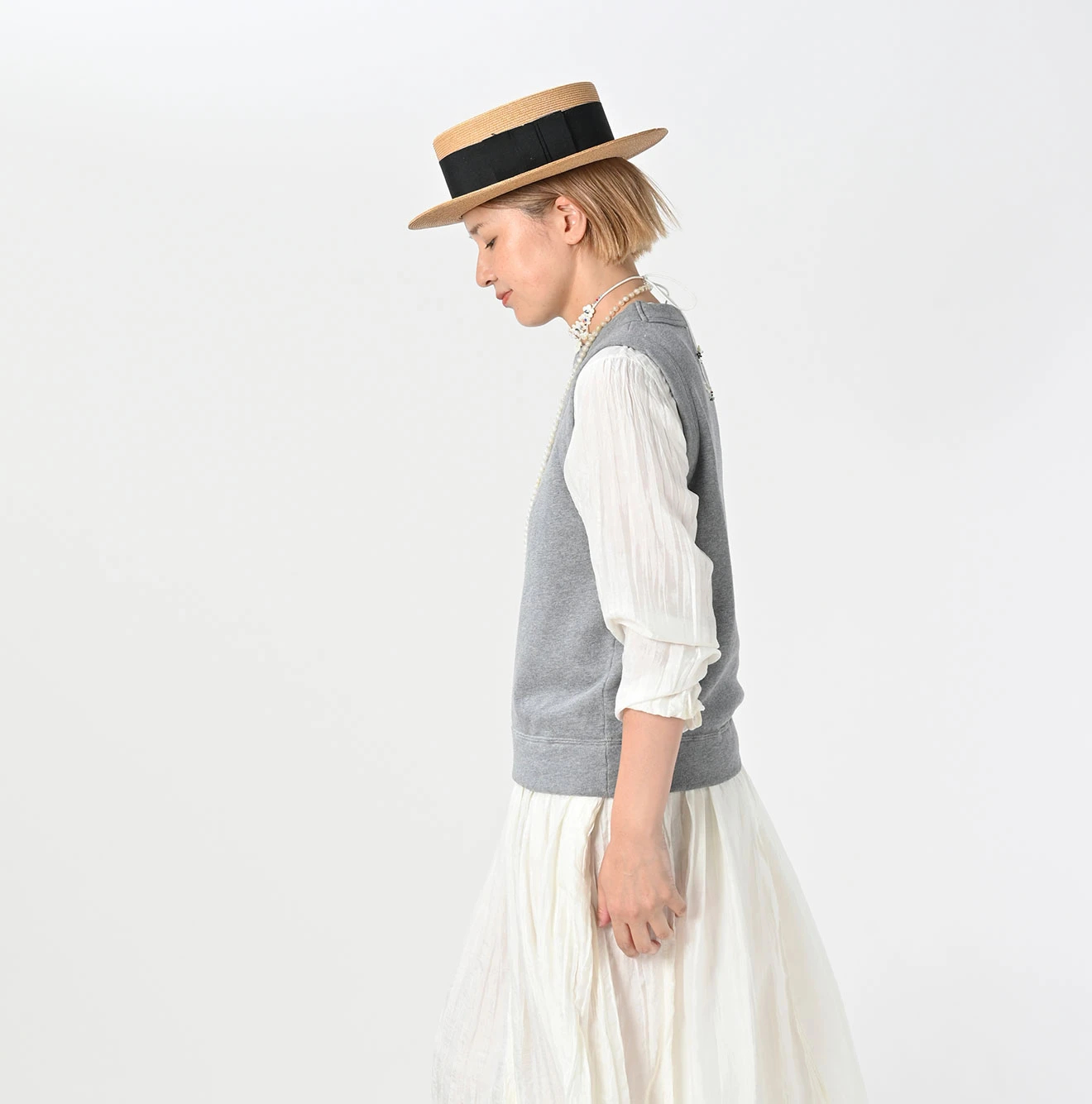 45R(フォーティファイブアール) |裏毛のベスト（トップ）