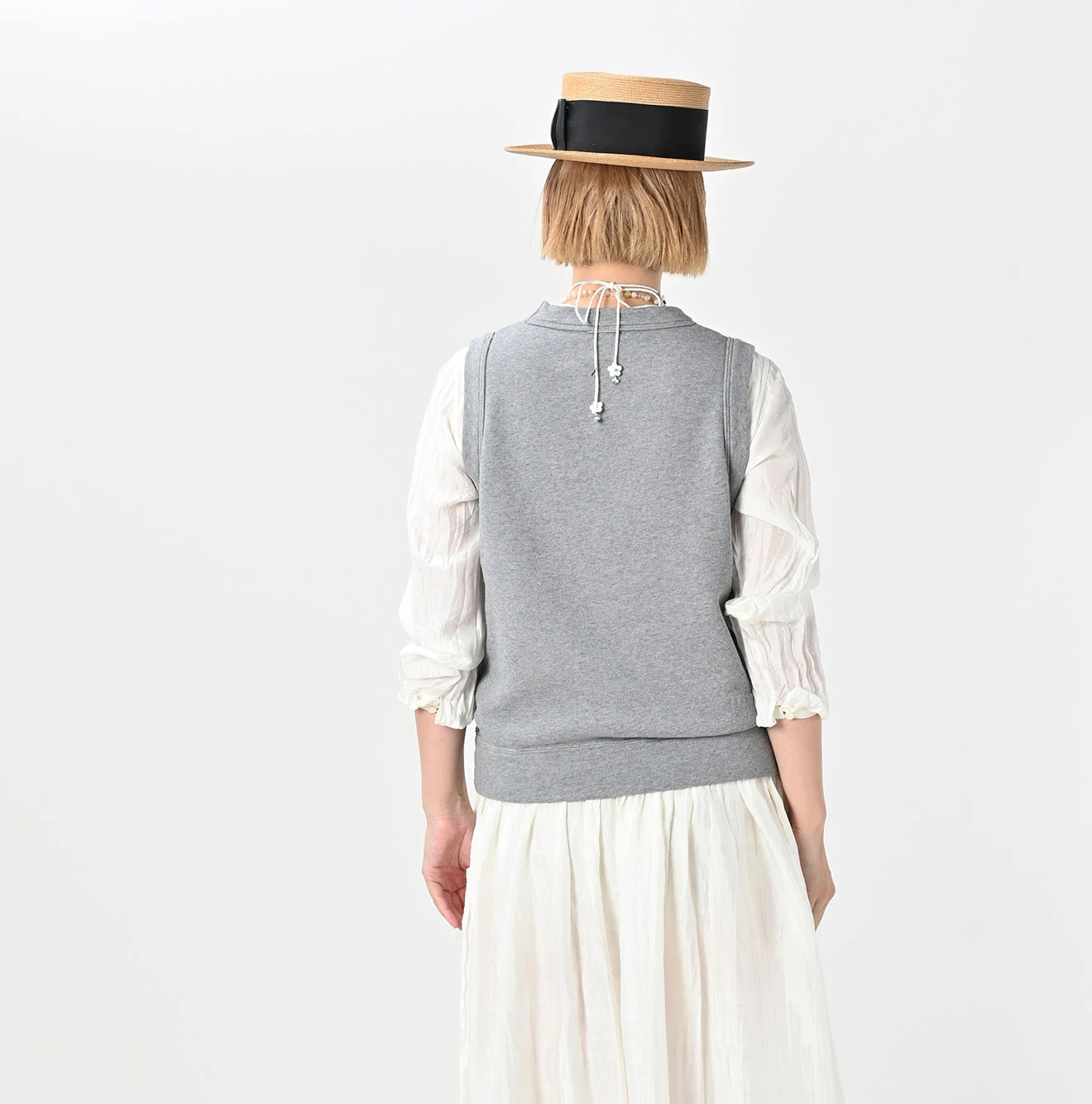 45R(フォーティファイブアール) |裏毛のベスト（トップ）