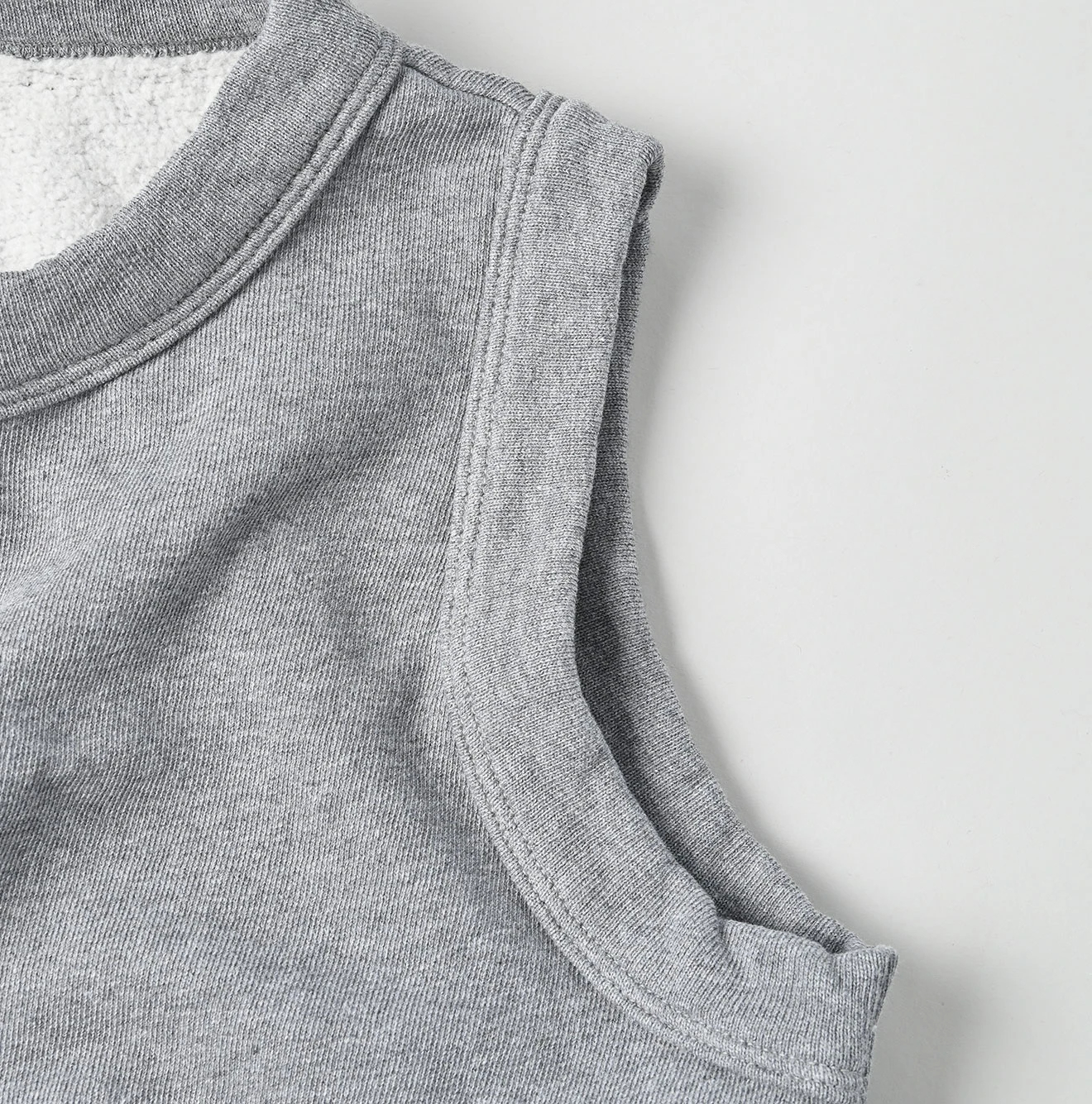 45R(フォーティファイブアール) |裏毛のベスト（トップ）