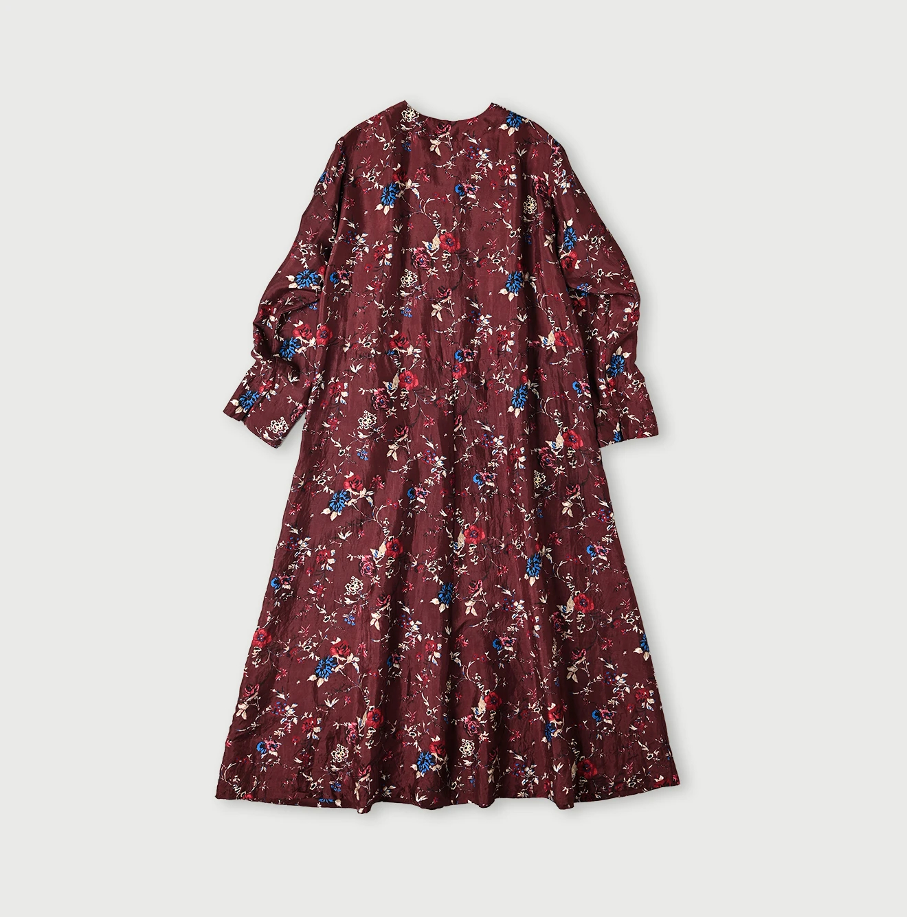 45R(フォーティファイブアール) |シルクのアンティークフラワープリントドレス