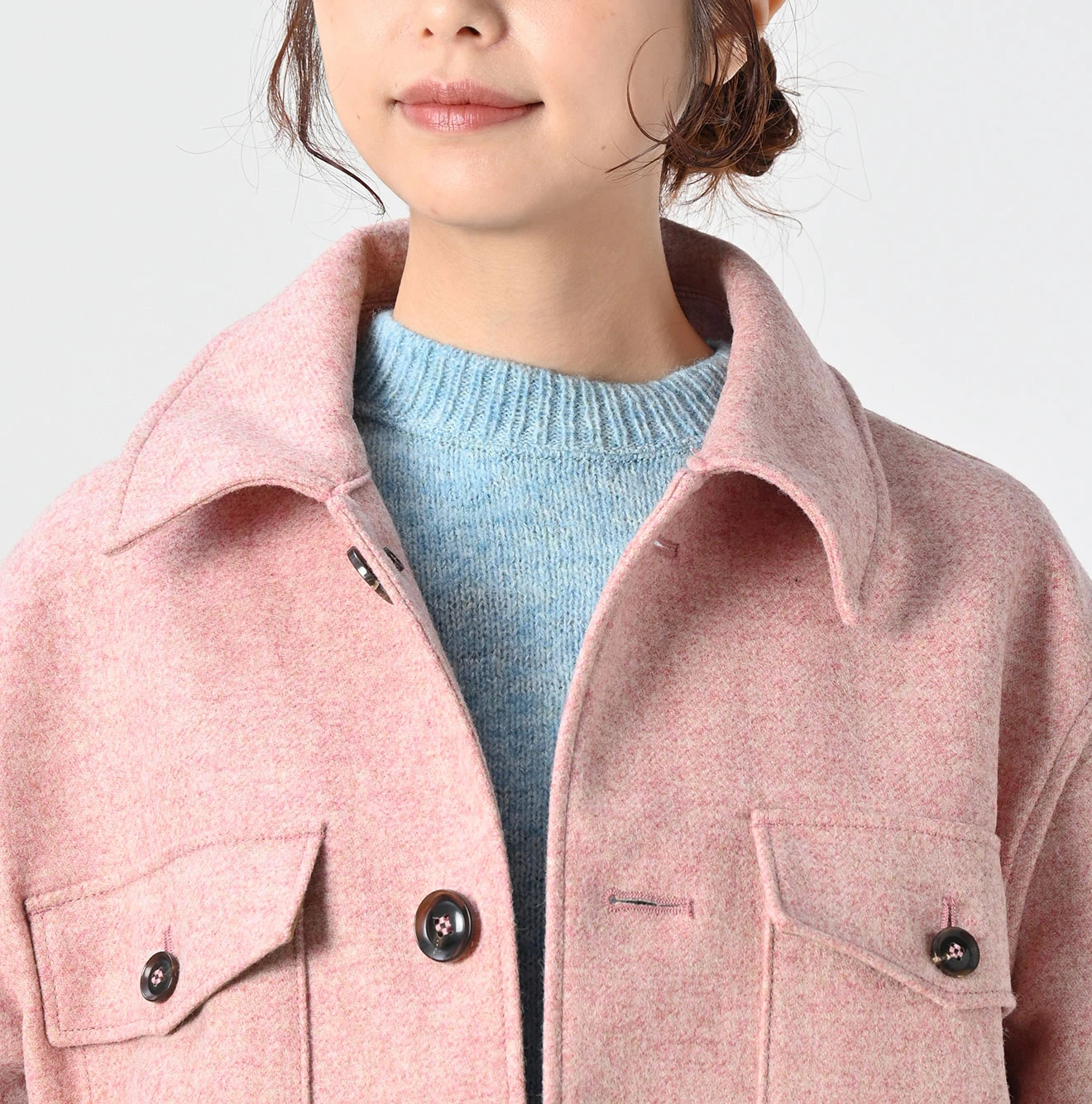 45R(フォーティファイブアール) |イングランドフラノのコート