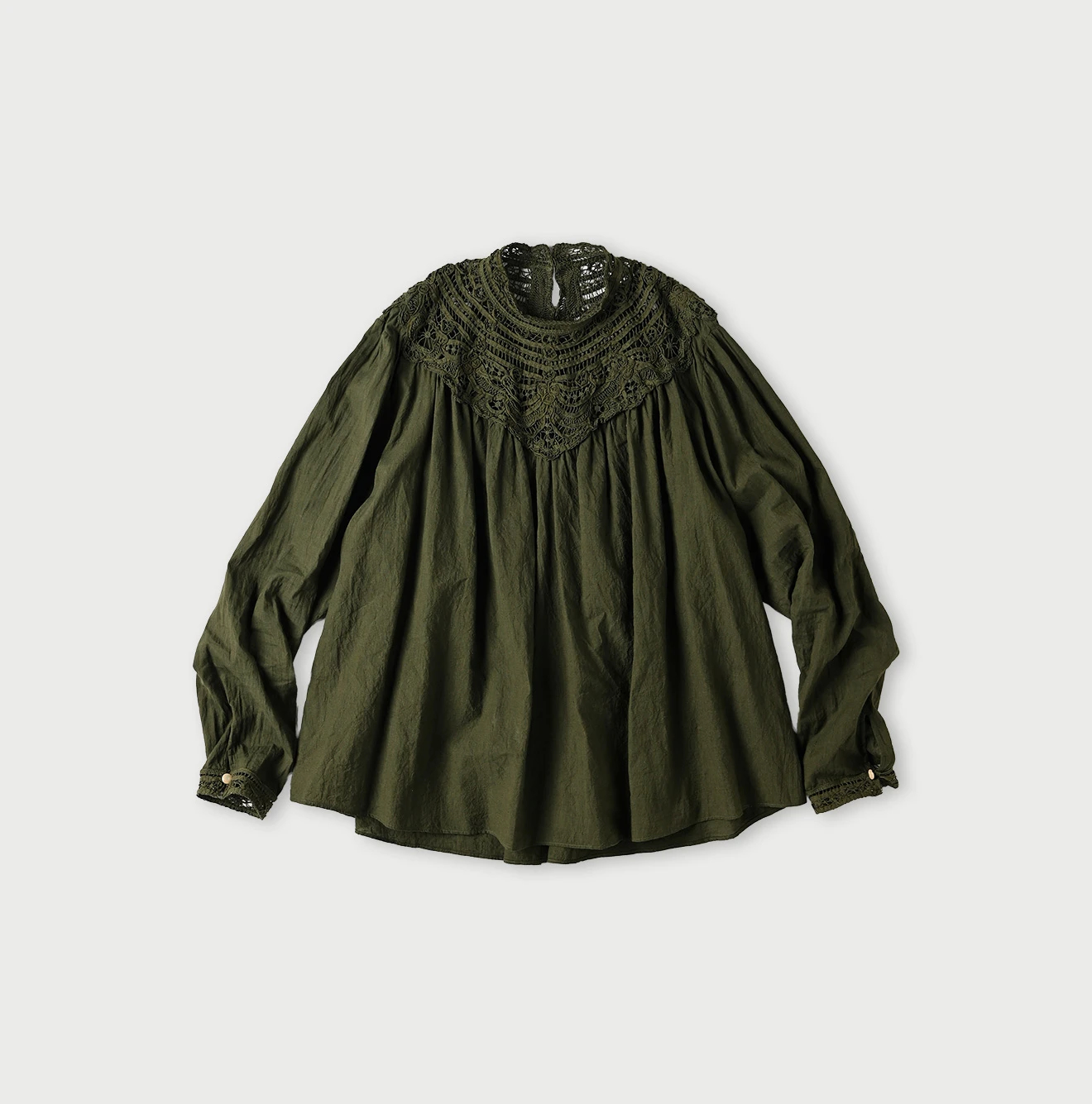 45R(フォーティファイブアール) |インドカディのリボンレースブラウス