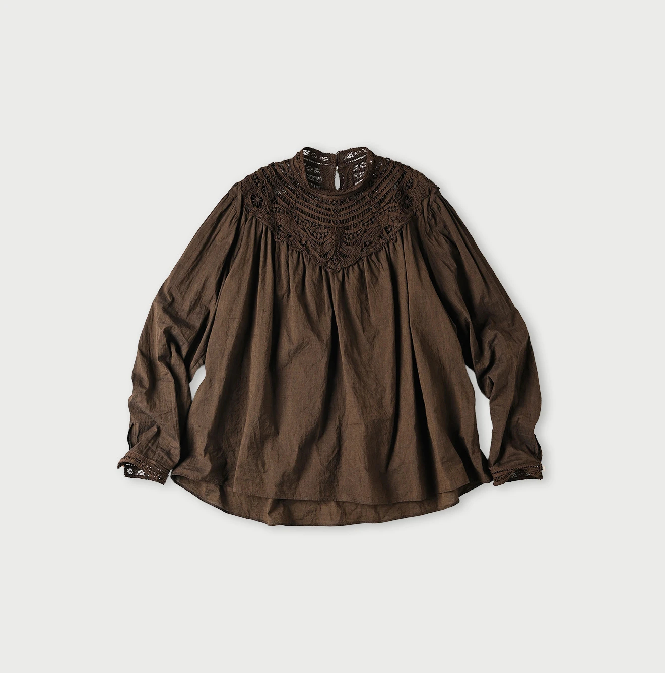 45R(フォーティファイブアール) |インドカディのリボンレースブラウス