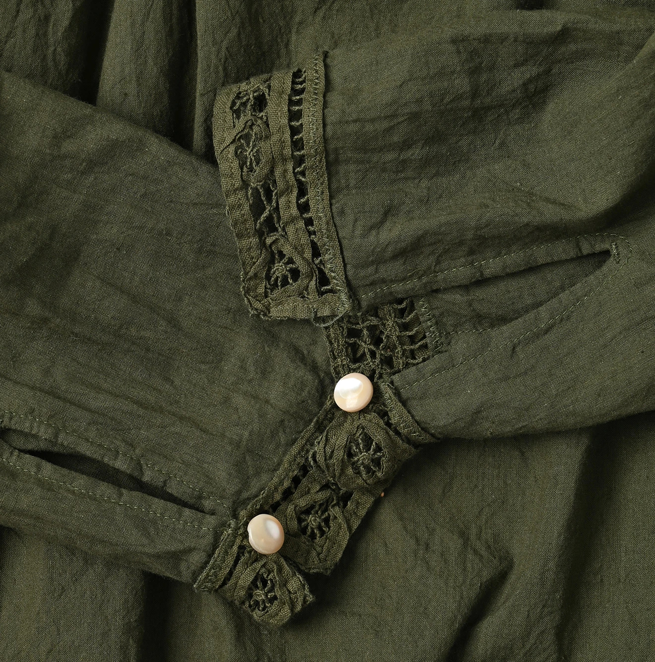 45R(フォーティファイブアール) |インドカディのリボンレースブラウス