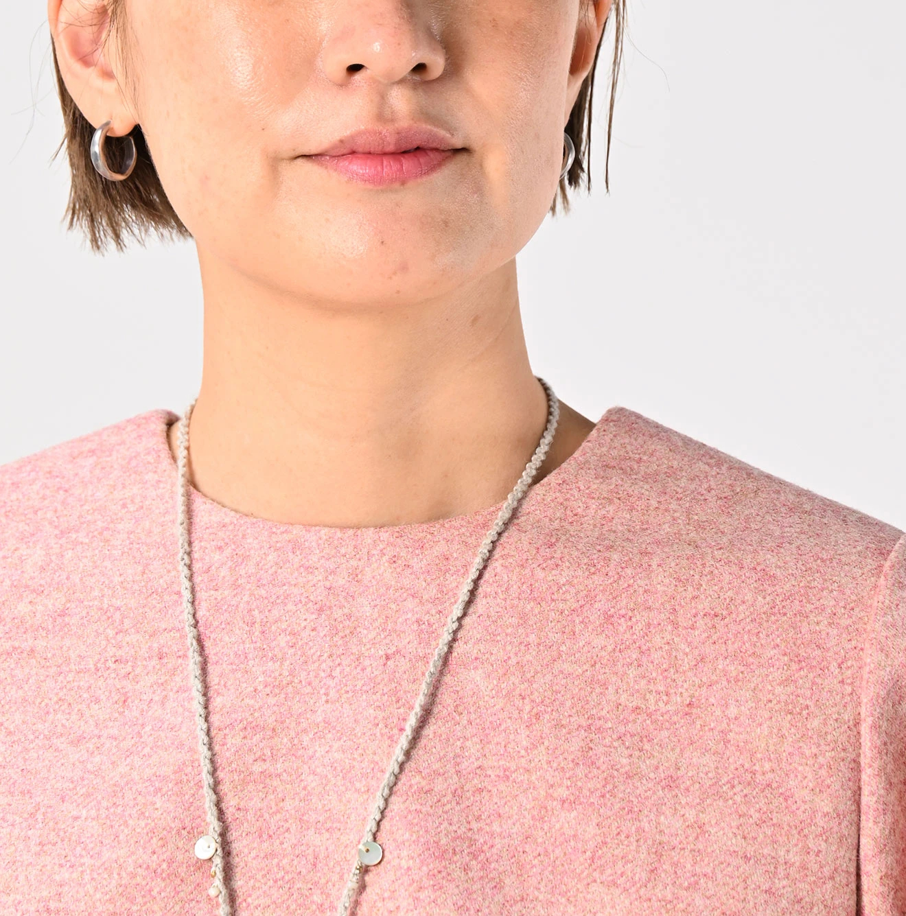 45R(フォーティファイブアール) |イングランドフラノのパフブラウス