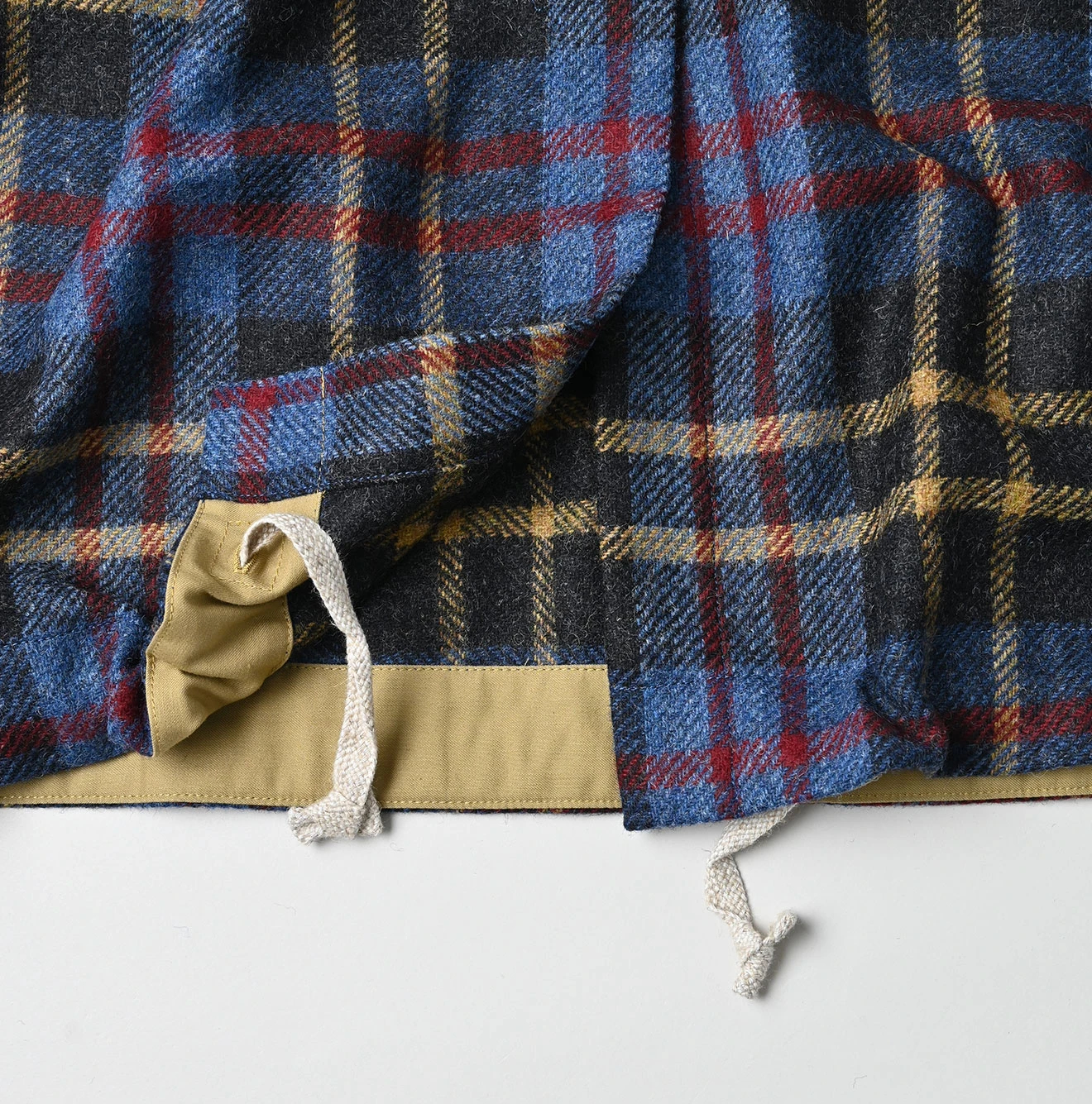 45R(フォーティファイブアール) |ウールタータンのカーゴスカート