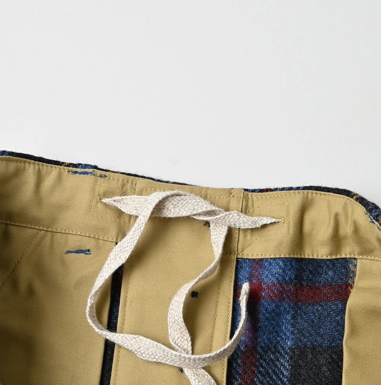 45R(フォーティファイブアール) |ウールタータンのカーゴスカート