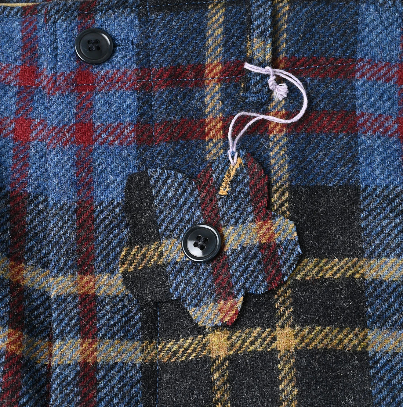 45R(フォーティファイブアール) |ウールタータンのカーゴスカート