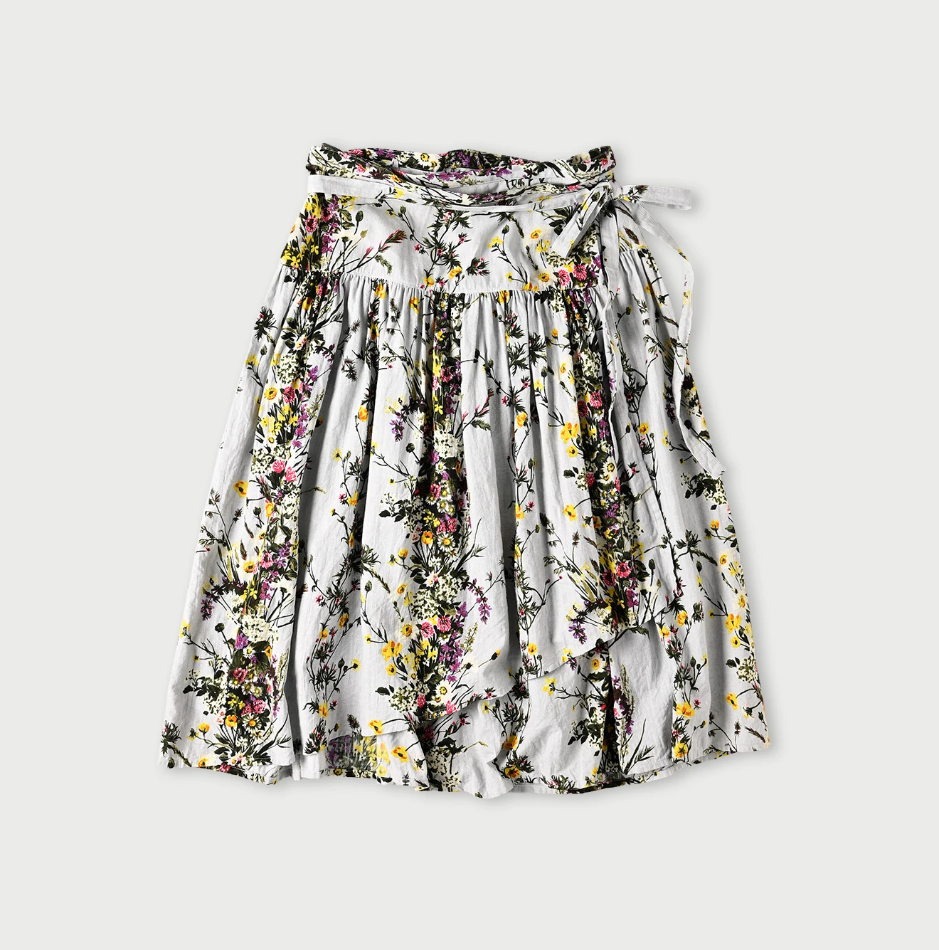 45R(フォーティファイブアール) |インドカディブーケストライププリントのぐるぐるスカート