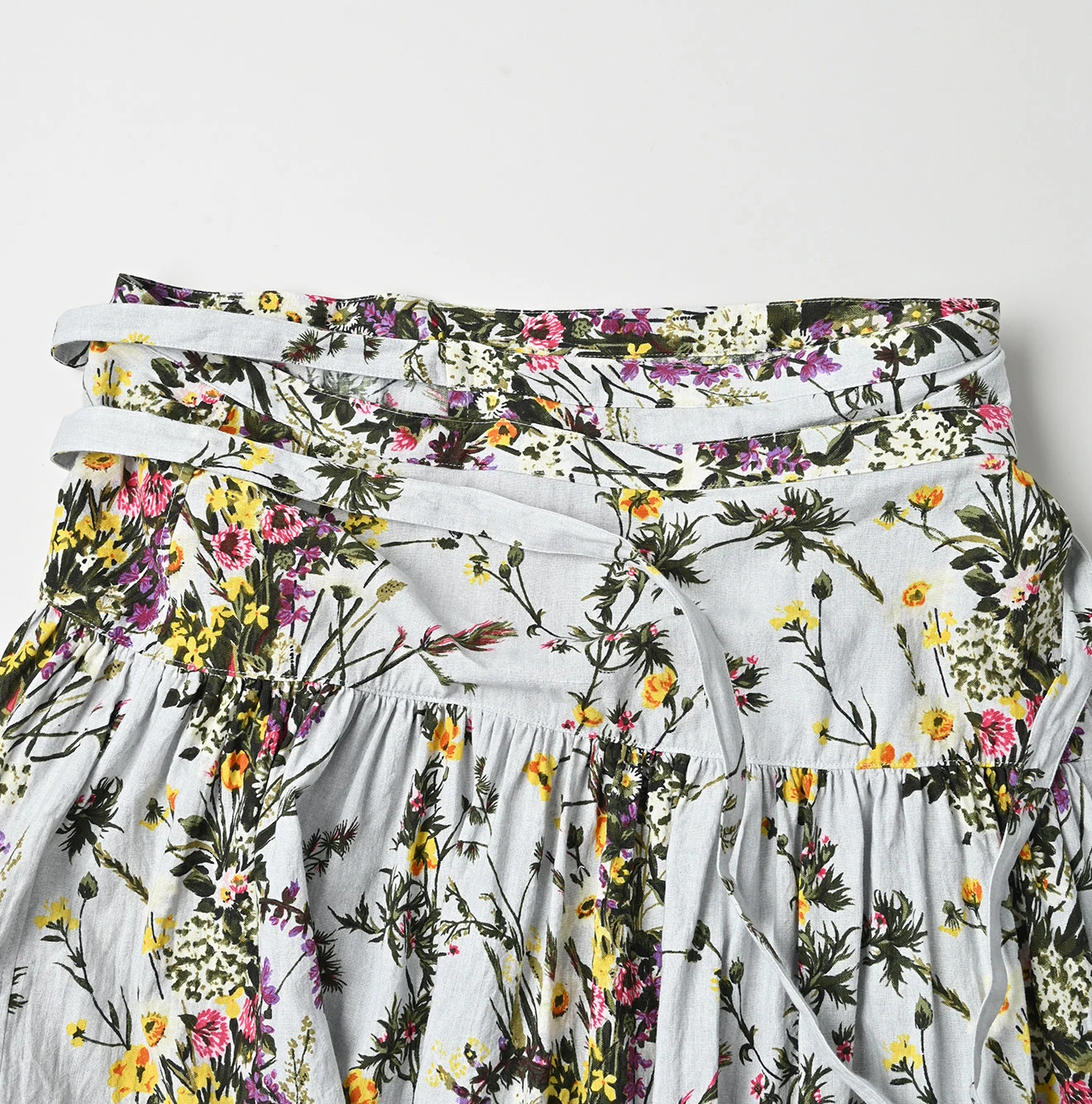 45R(フォーティファイブアール) |インドカディブーケストライププリントのぐるぐるスカート