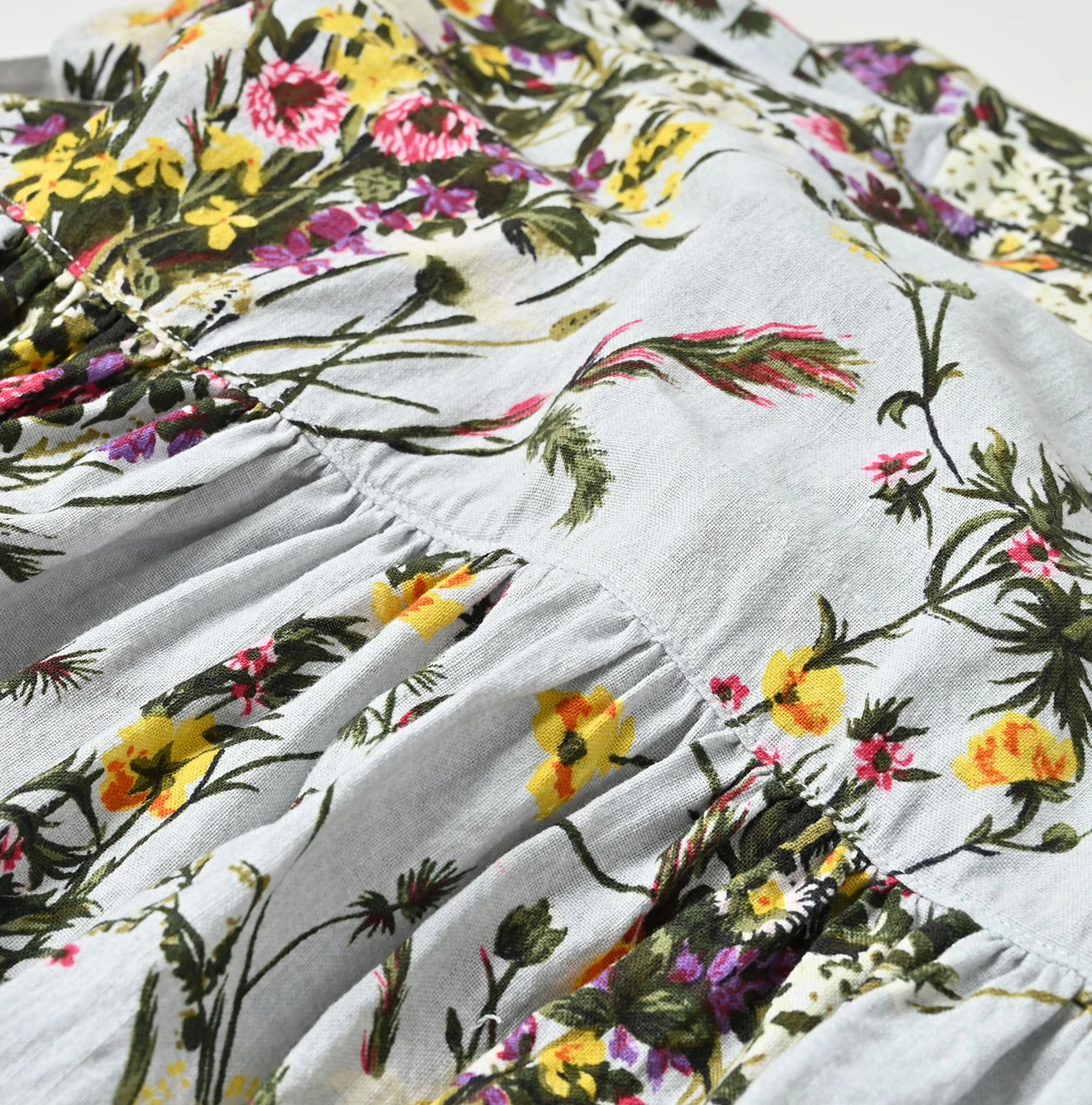 45R(フォーティファイブアール) |インドカディブーケストライププリントのぐるぐるスカート