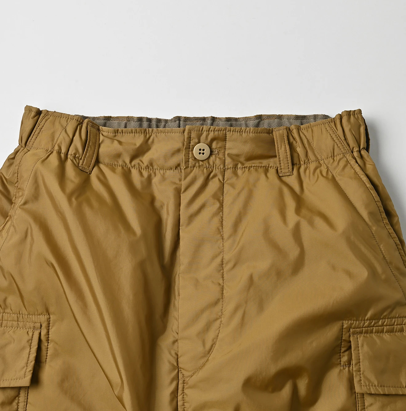 45R(フォーティファイブアール) |ナイロンのキルティングカーゴスカート