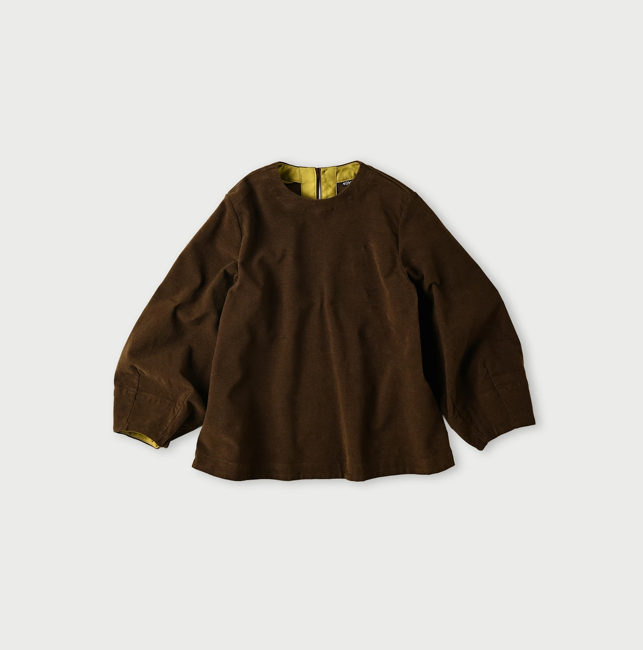 45R(フォーティファイブアール) |モールサージストレッチのパフブラウス