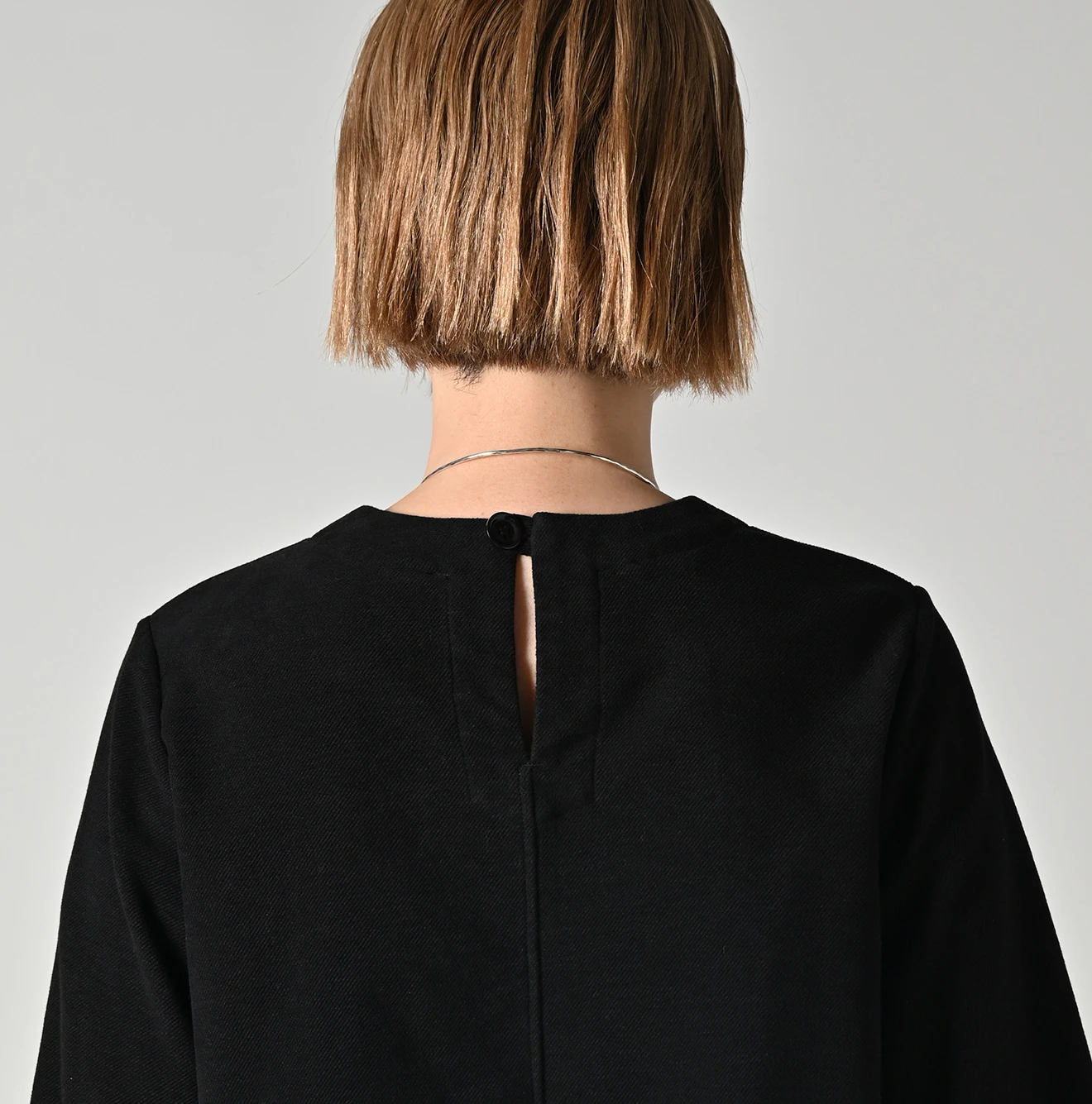 45R(フォーティファイブアール) |モールサージストレッチのパフブラウス