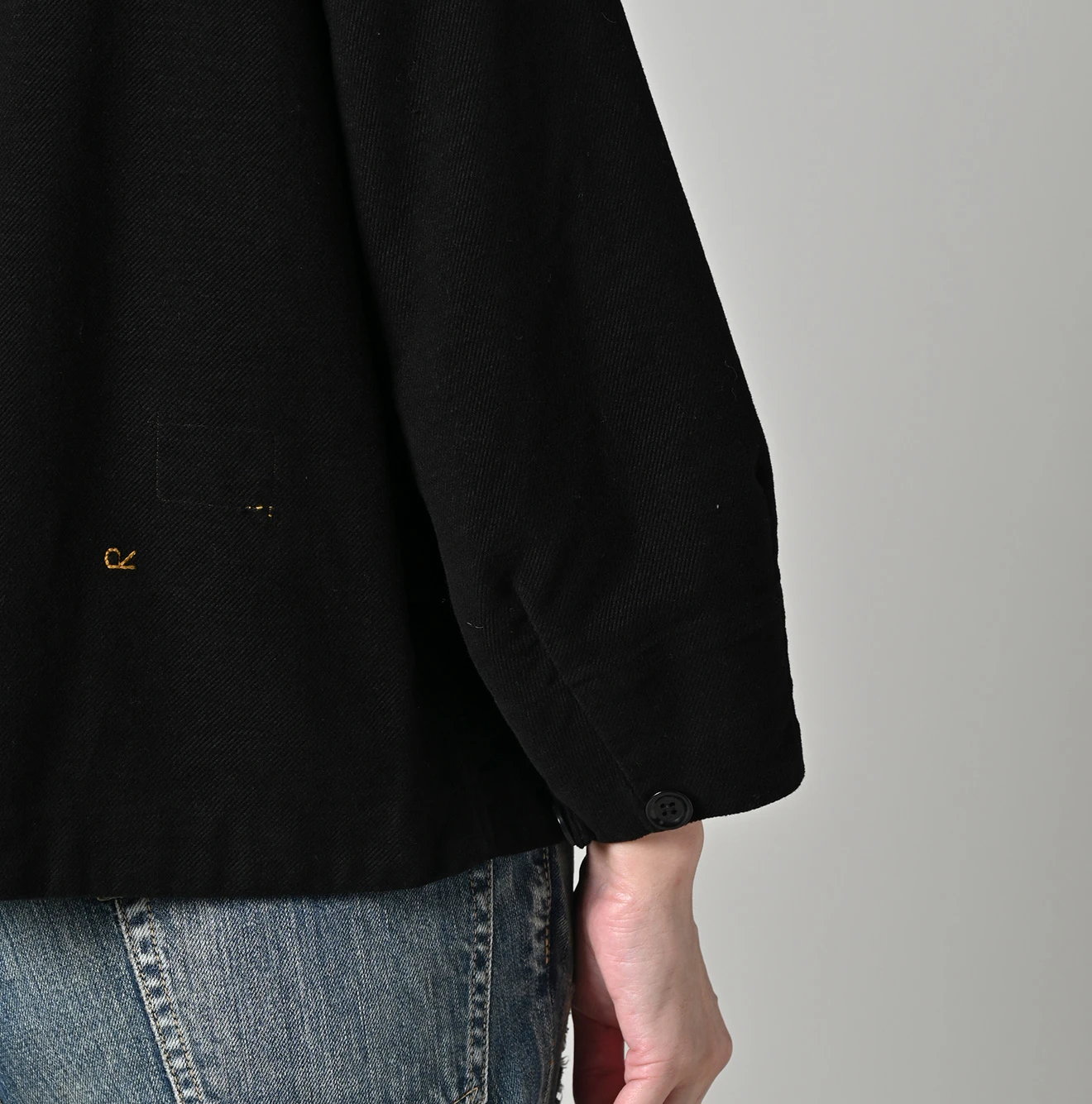 45R(フォーティファイブアール) |モールサージストレッチのパフブラウス