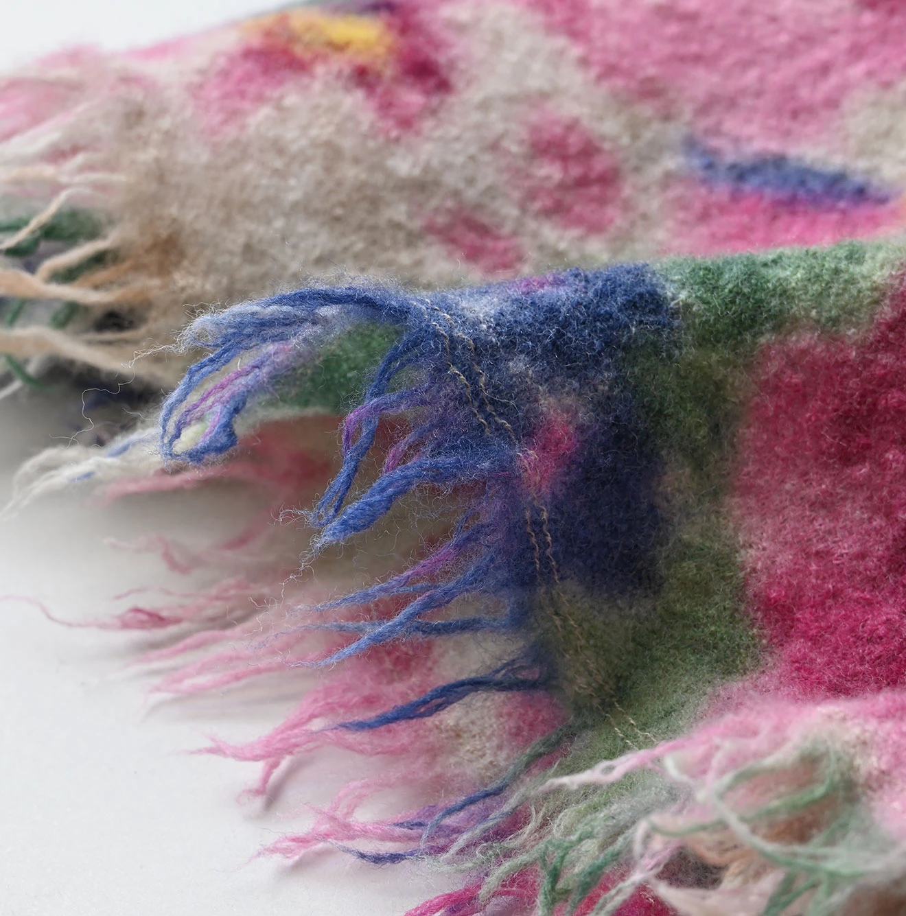 45R(フォーティファイブアール) |縮絨ジャルダンプリントのぽよんブラウス