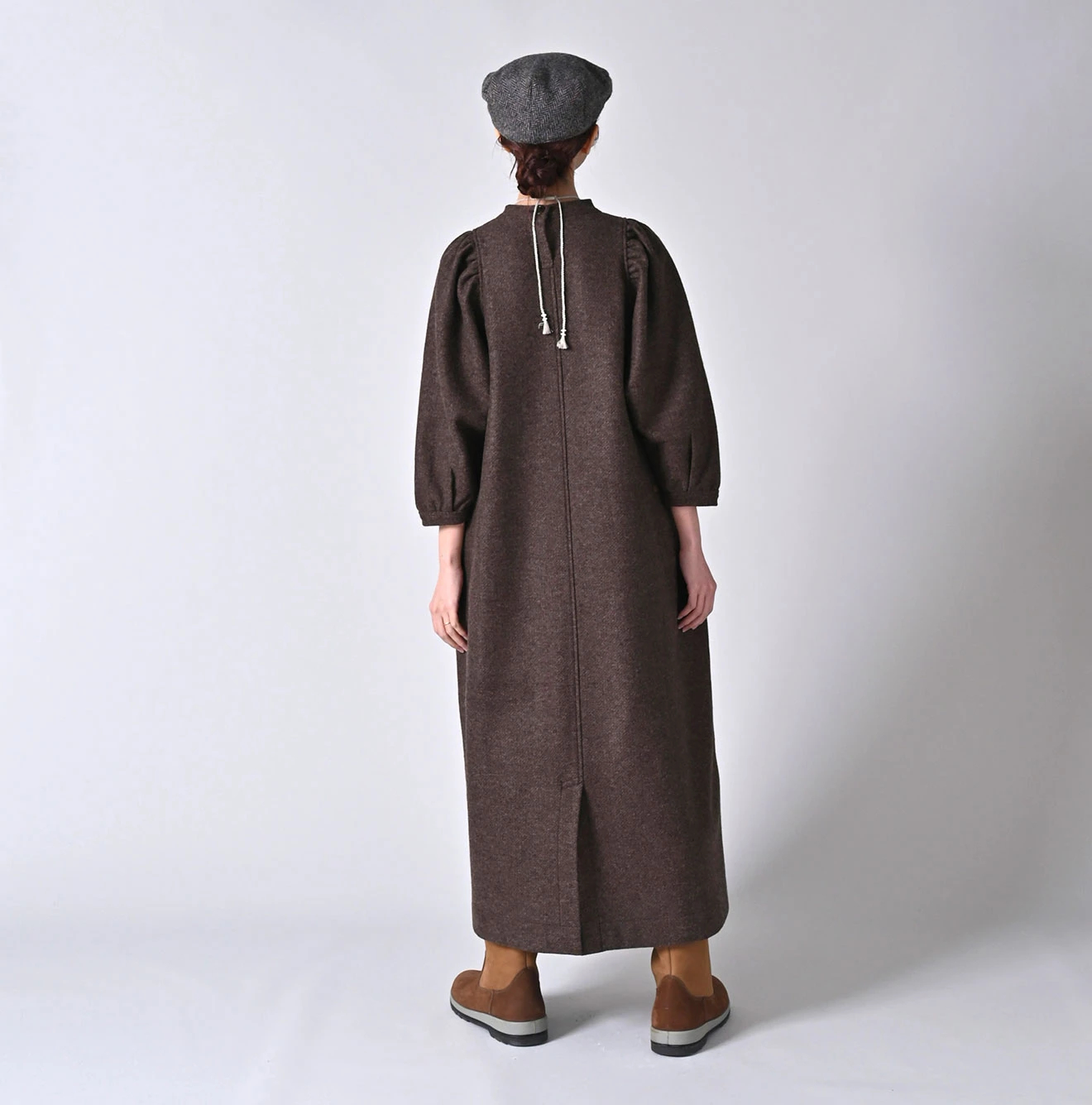 未使用品　45R 45rpm ジャージフラノのスカート 45R（フォーティファイブアール）| ジャージフラノのドレス Dress