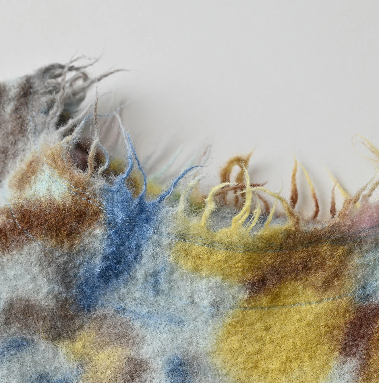 45R(フォーティファイブアール) |縮絨ジャルダンプリントのぽよんドレス