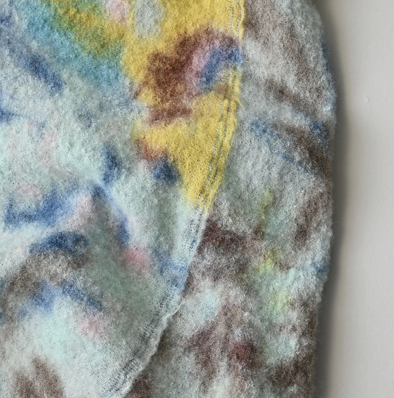 45R(フォーティファイブアール) |縮絨ジャルダンプリントのぽよんドレス