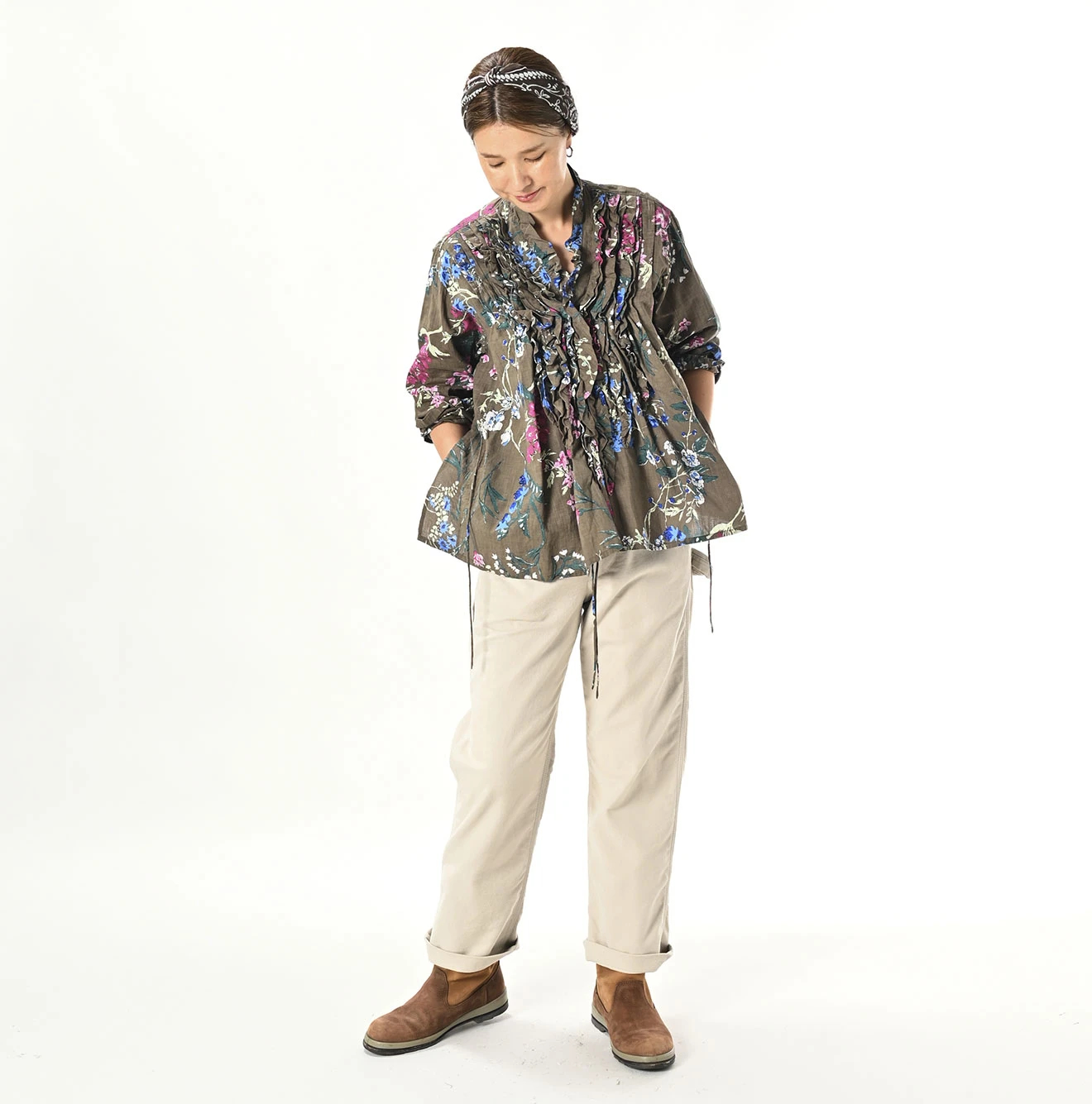 45R(フォーティファイブアール) |モールサージストレッチの908ペインターパンツ