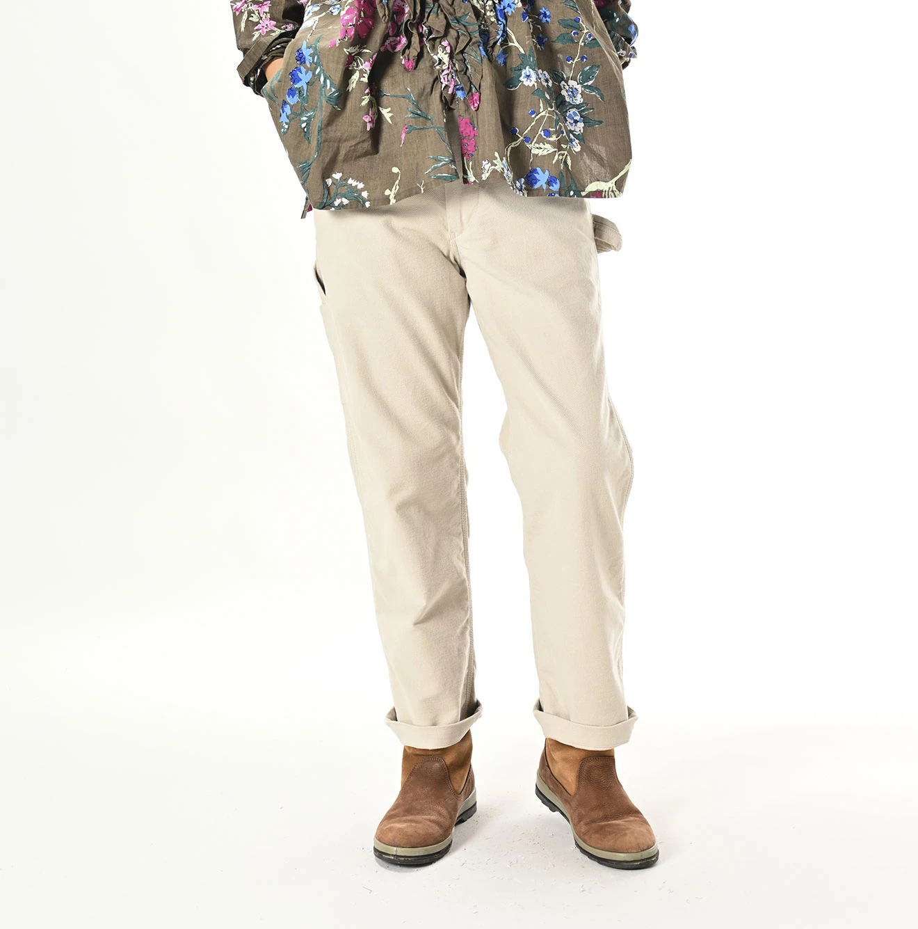 45R(フォーティファイブアール) |モールサージストレッチの908ペインターパンツ