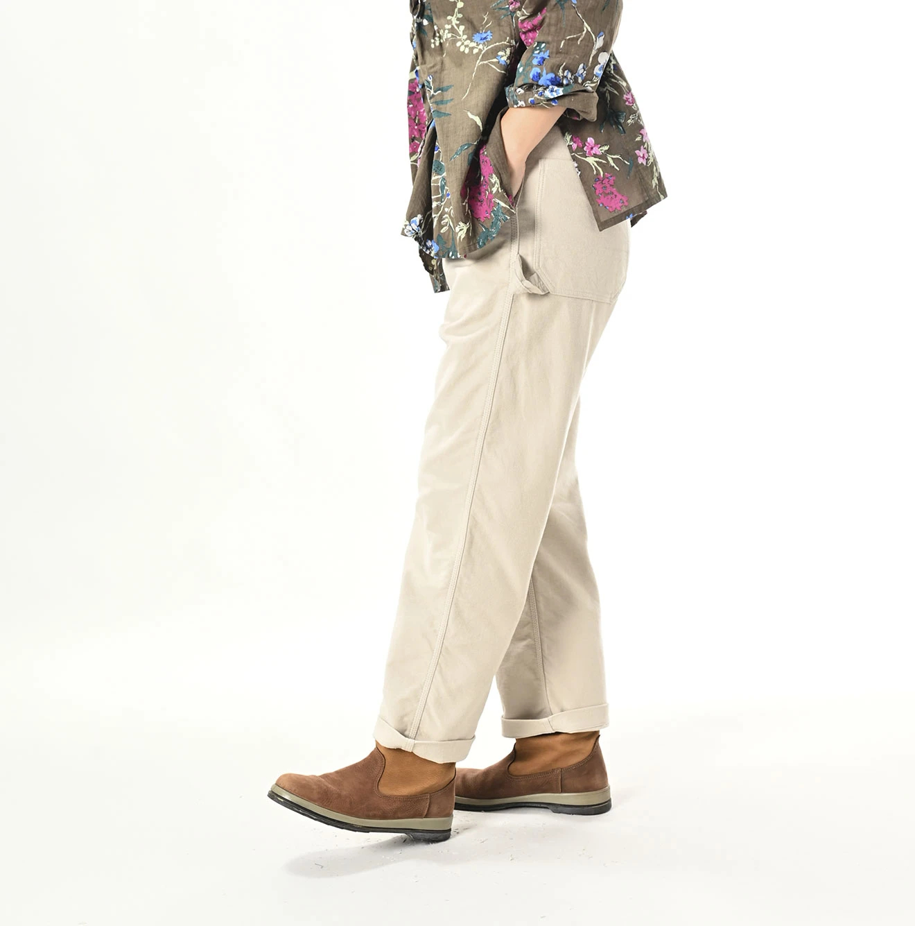 45R(フォーティファイブアール) |モールサージストレッチの908ペインターパンツ