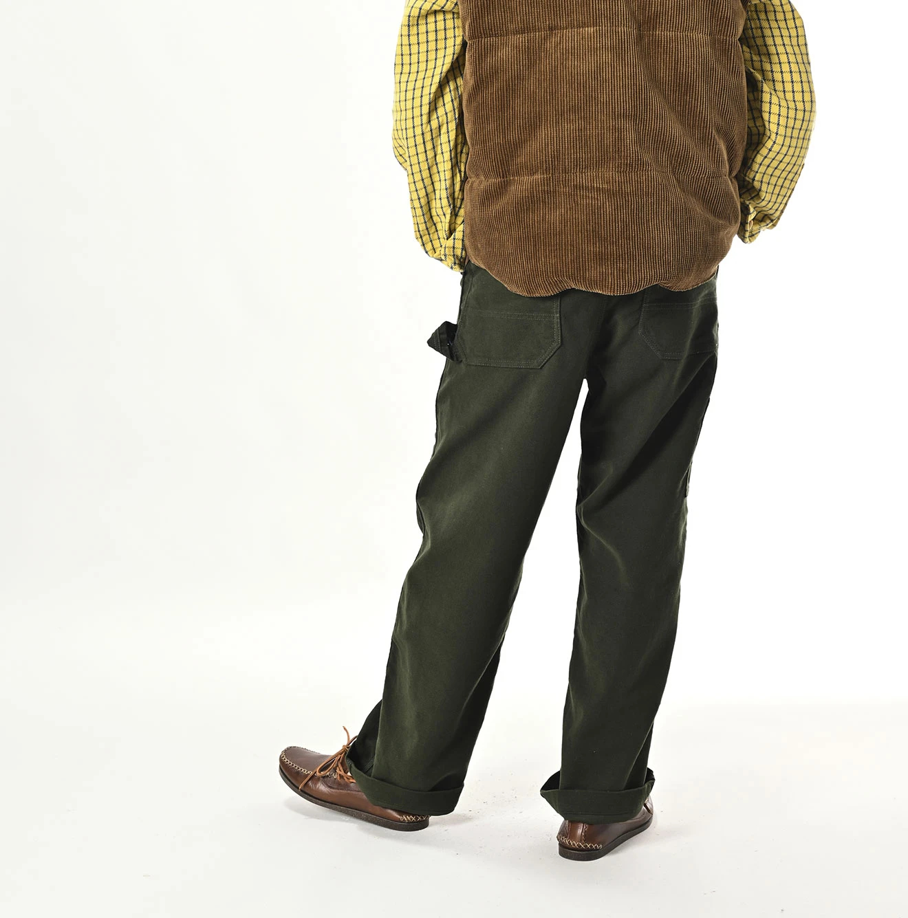 45R(フォーティファイブアール) |モールサージストレッチの908ペインターパンツ