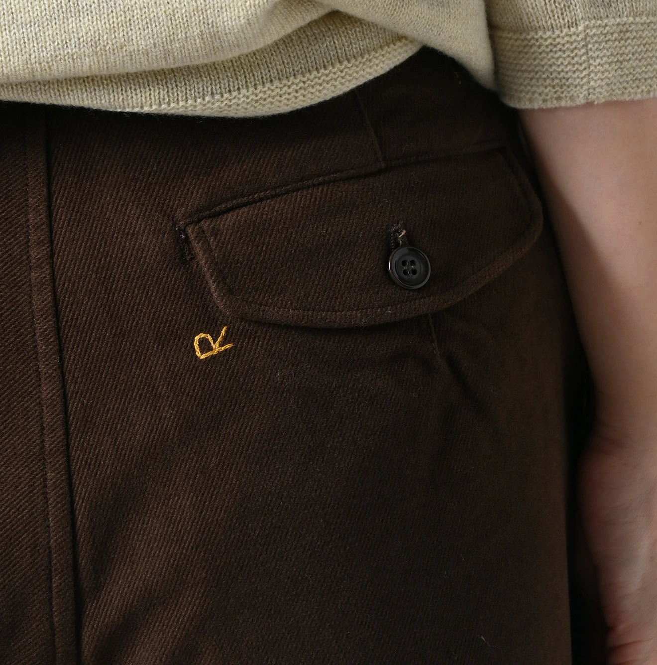 45R(フォーティファイブアール) |モールサージストレッチのシャルロットバギー