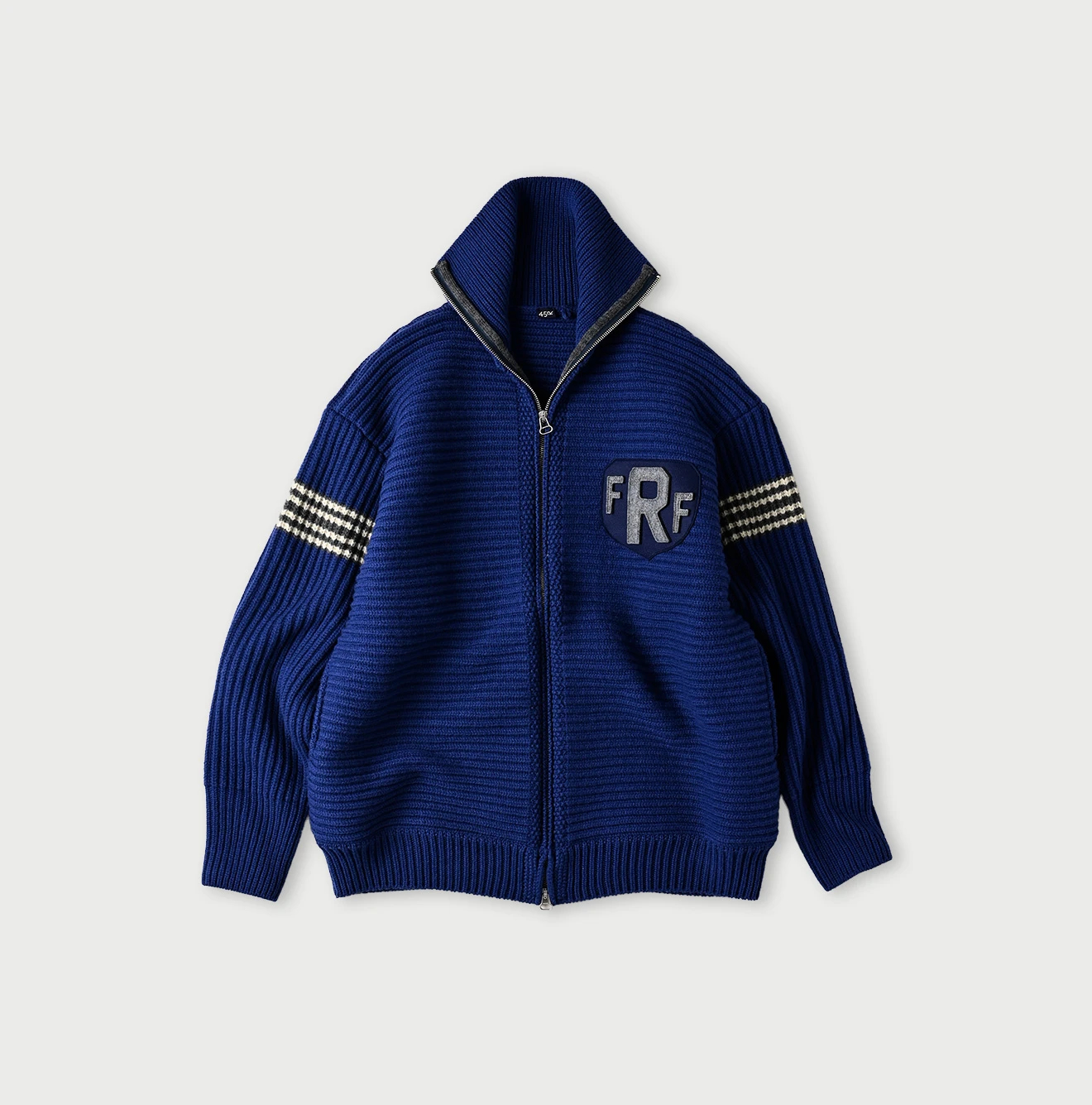 45R(フォーティファイブアール) |畦編み縮絨ウールのスノーブルゾン