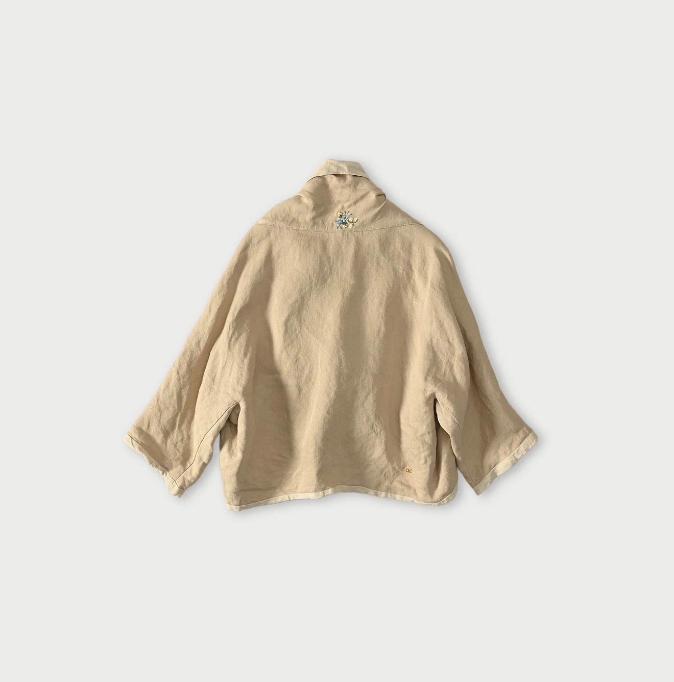 45R(フォーティファイブアール) |リネン重ね刺繍のボレロ