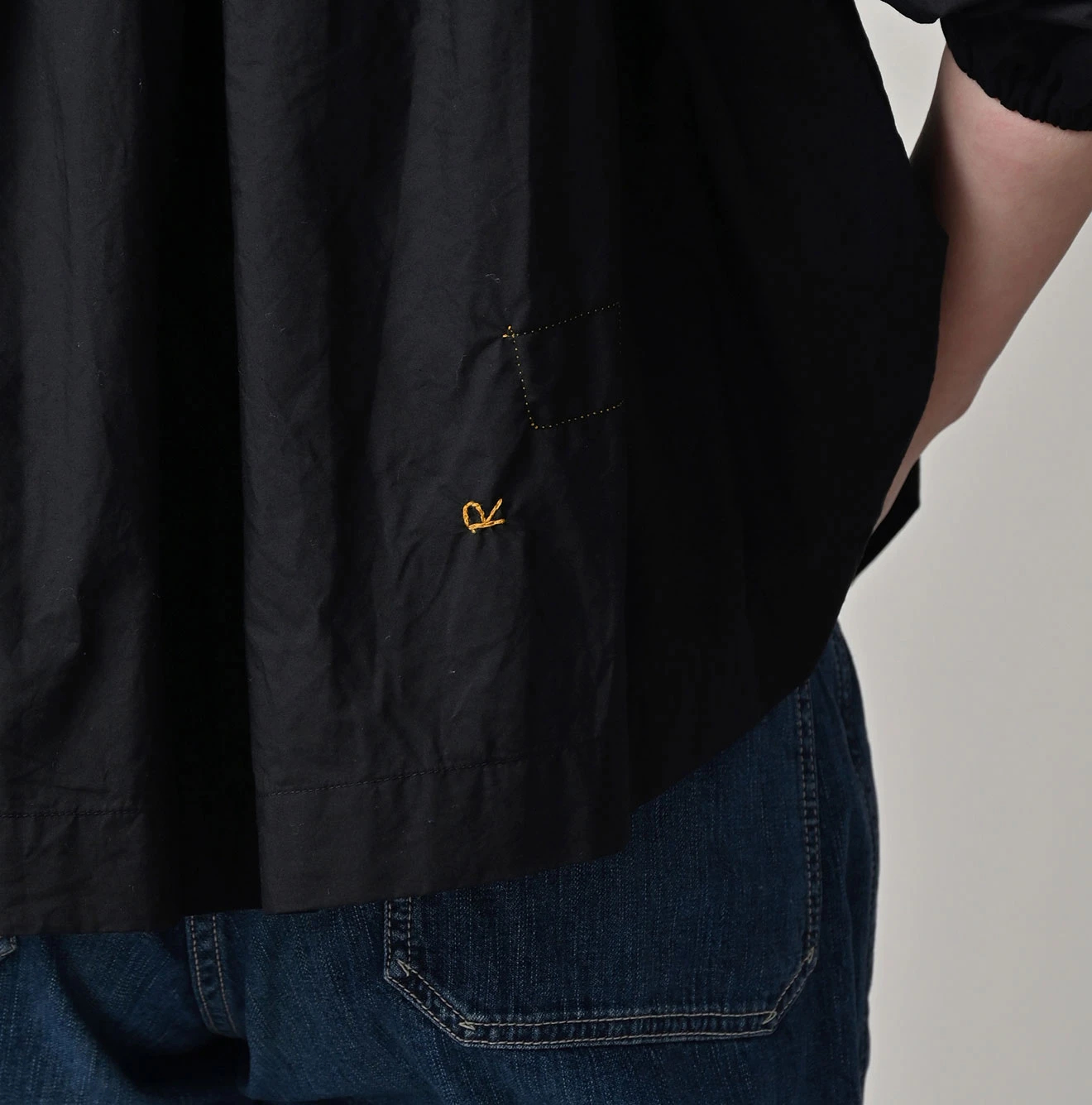 45R(フォーティファイブアール) |スーピマバチストのタックギャザーブラウス