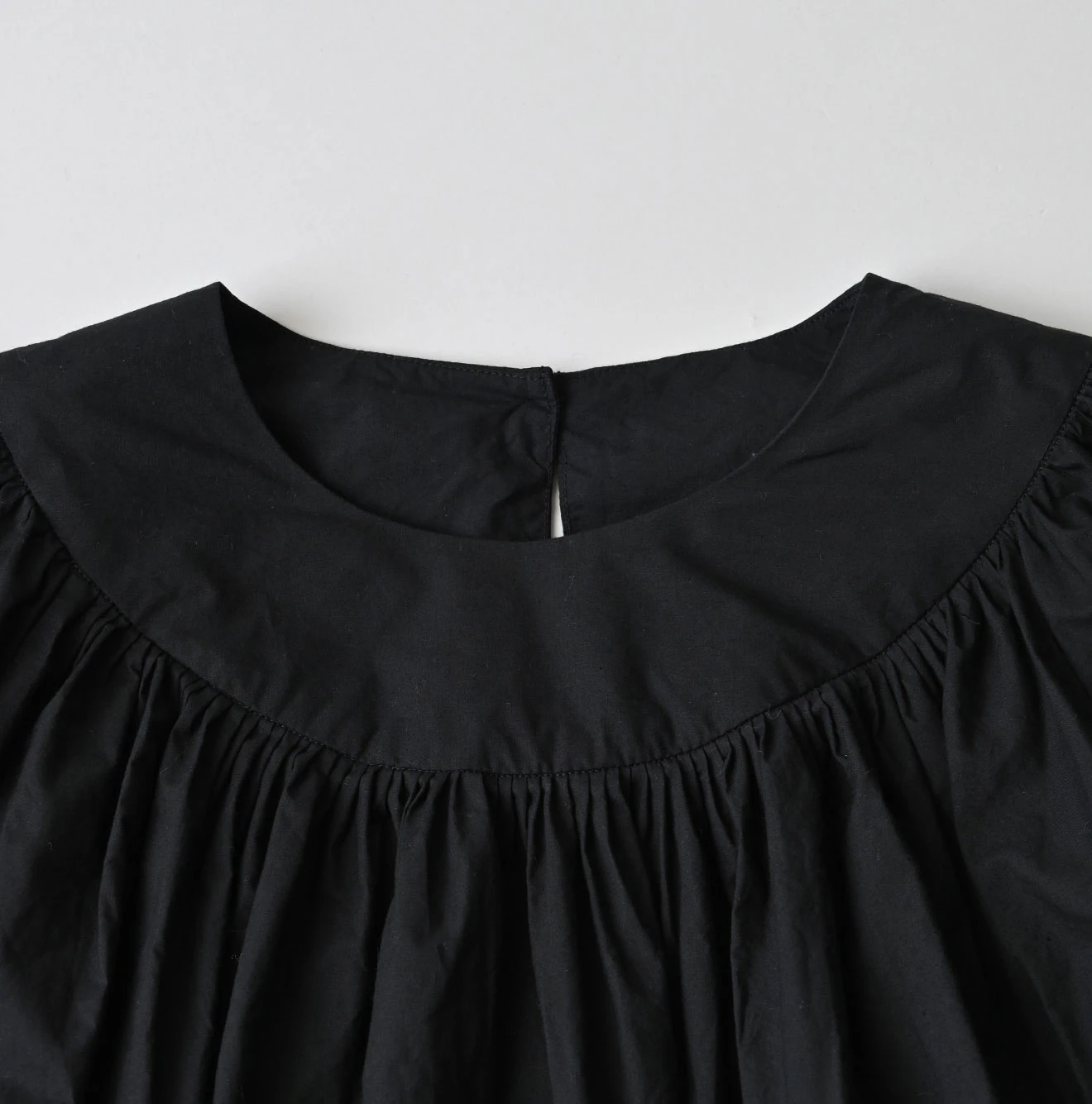 45R(フォーティファイブアール) |スーピマバチストのタックギャザーブラウス