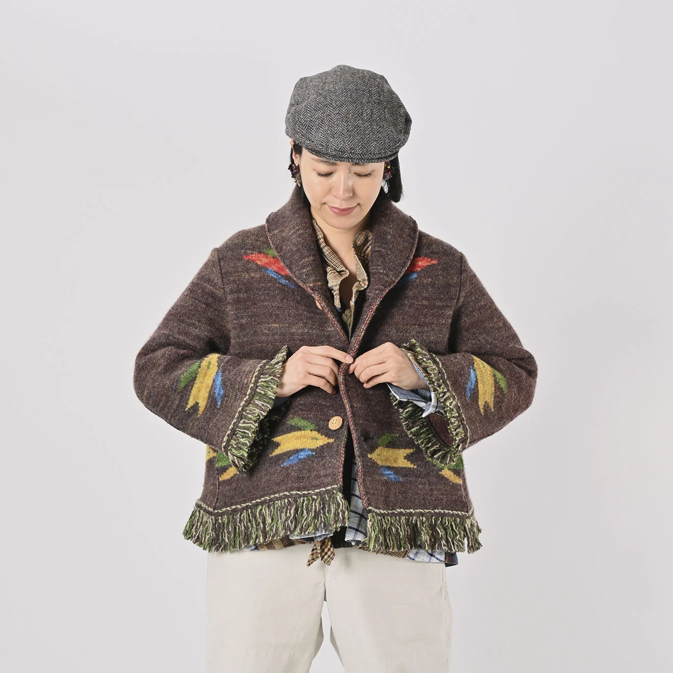 45R(フォーティファイブアール) |千歳縮絨のボレロ