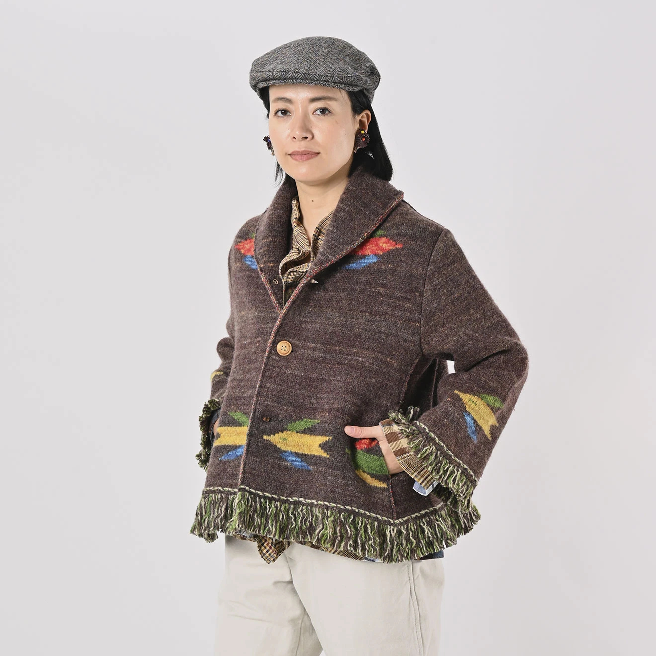 45R(フォーティファイブアール) |千歳縮絨のボレロ