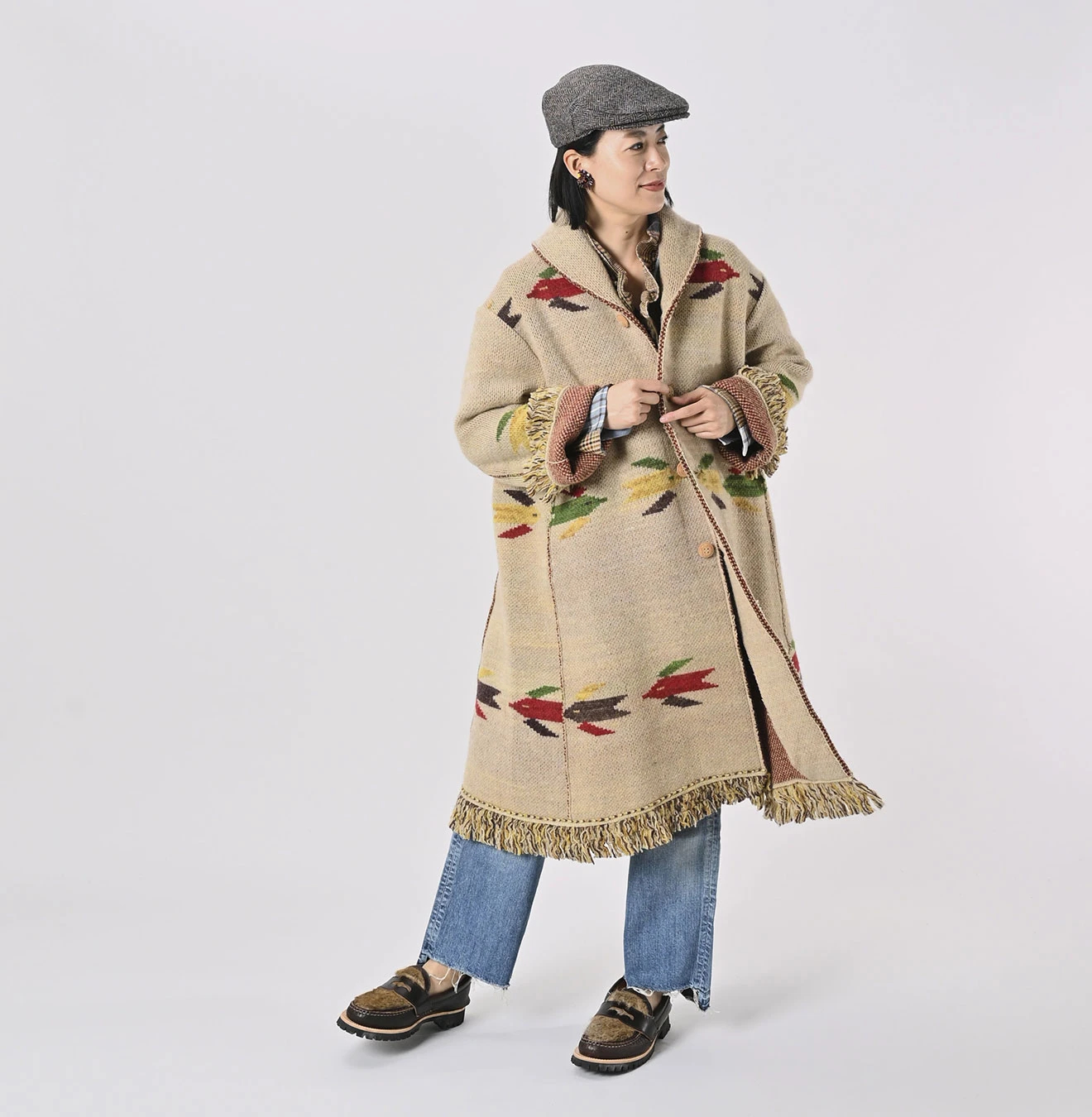 45R(フォーティファイブアール) |千歳縮絨のコート