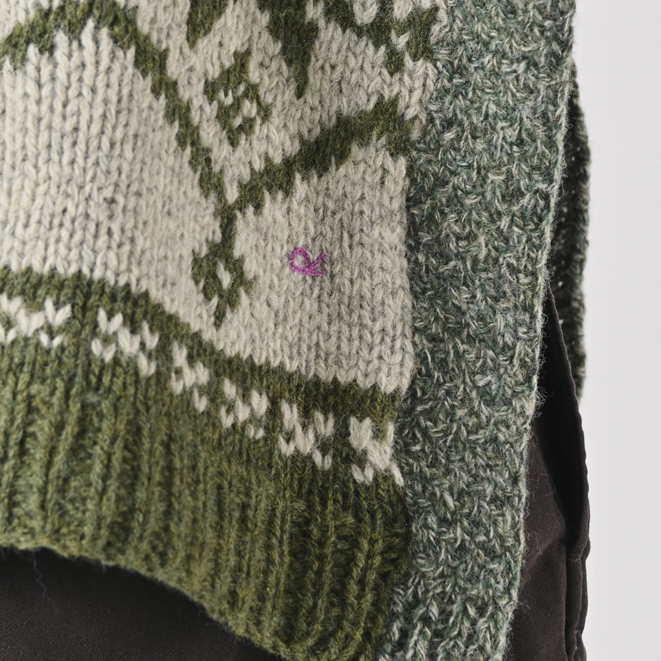 45R(フォーティファイブアール) |玉手箱パッチワークのポンチョ